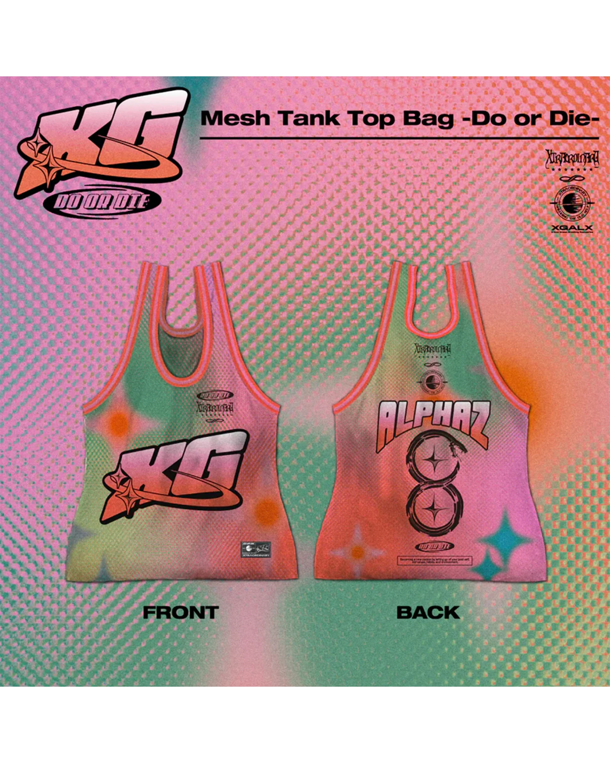 Mesh Tank Top Bag -Do or Die-