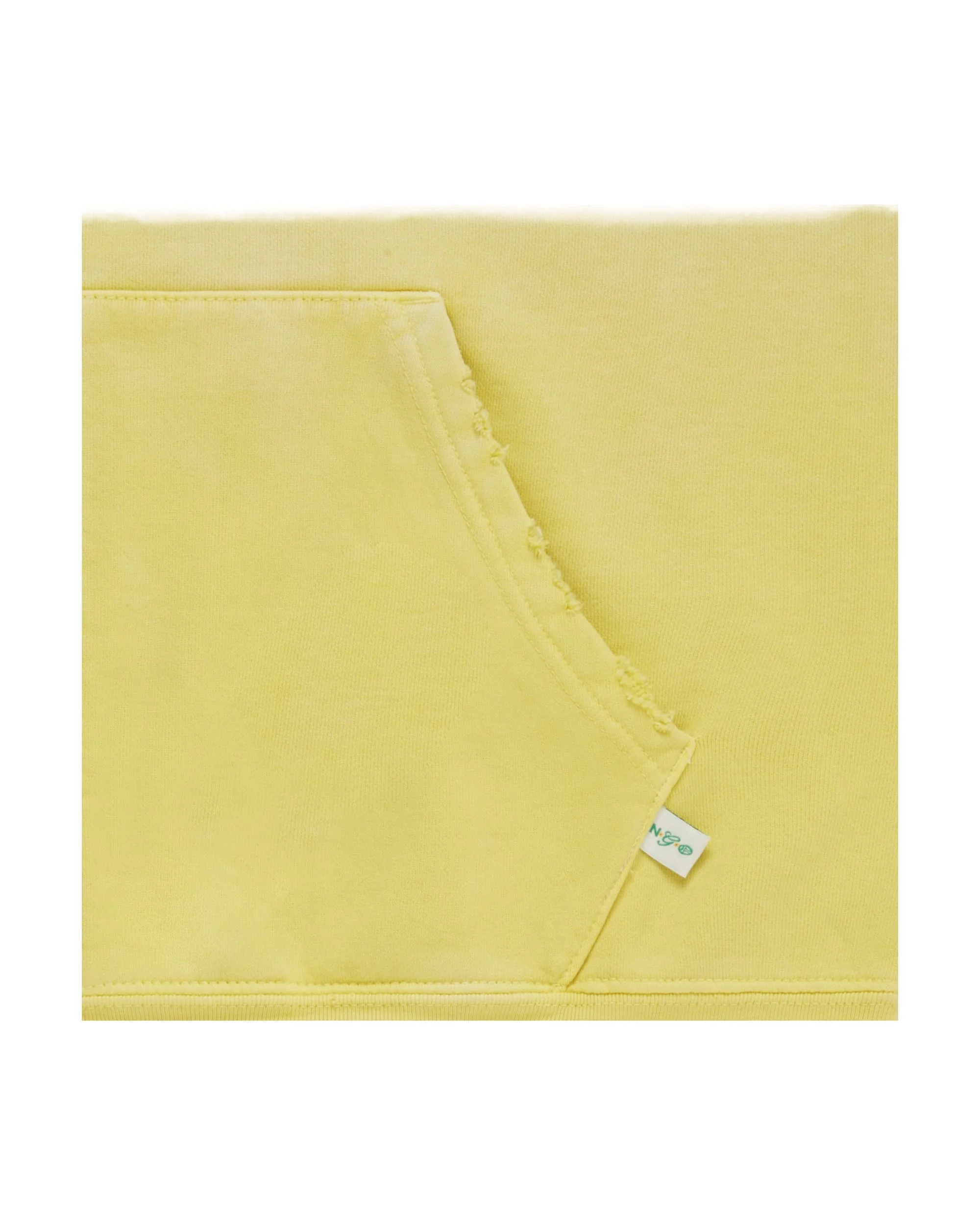 Metallic Flame Zip-Up Hoodie - Yellow - Image 5