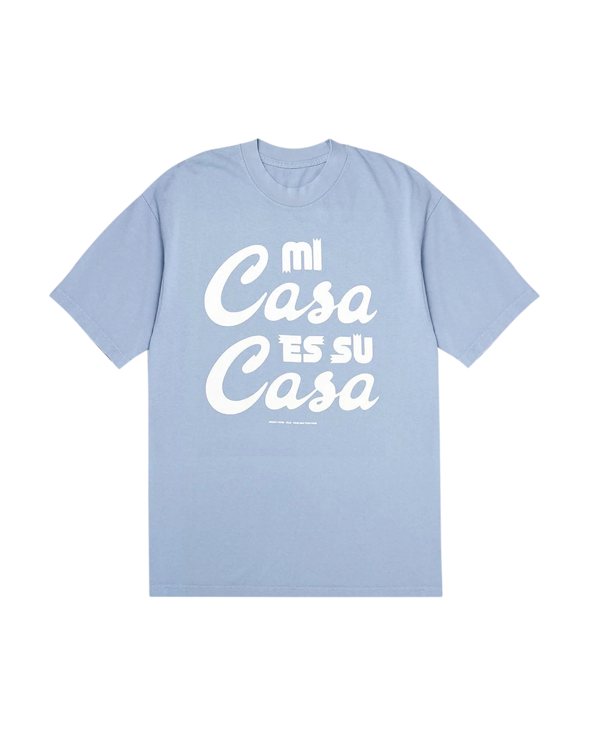 Mi Casa Tee - Sky Blue