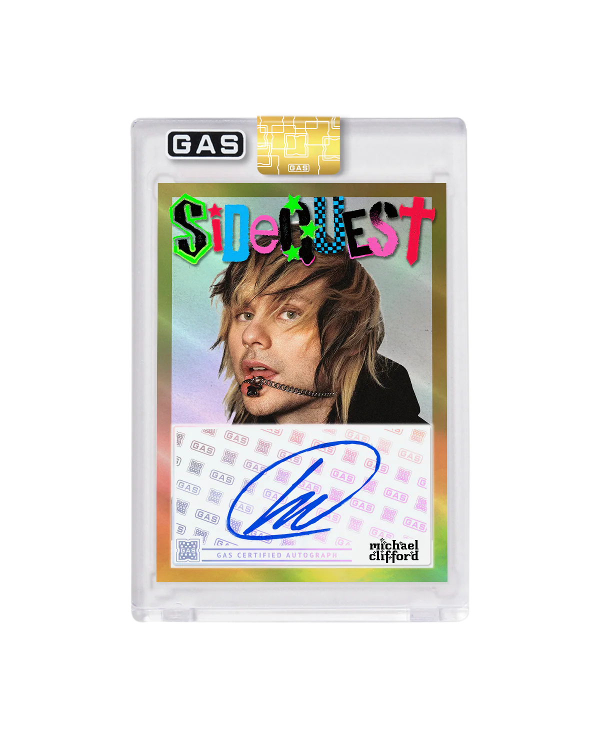Michael Clifford x GAS Trading Card - Image 2