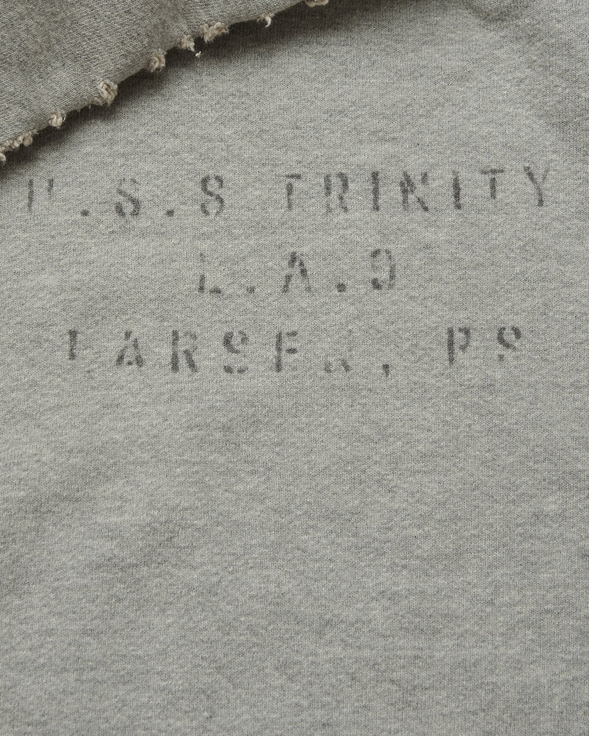 Military Hoodie - Heather Grey - Image 6
