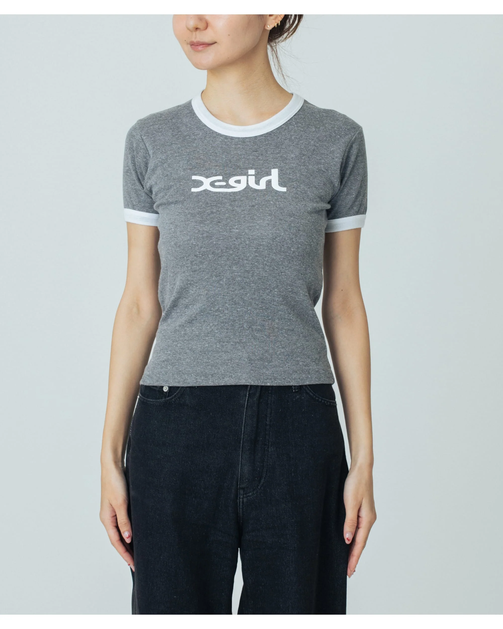 MILLS LOGO S/S RINGER PETITE TEE - Image 12