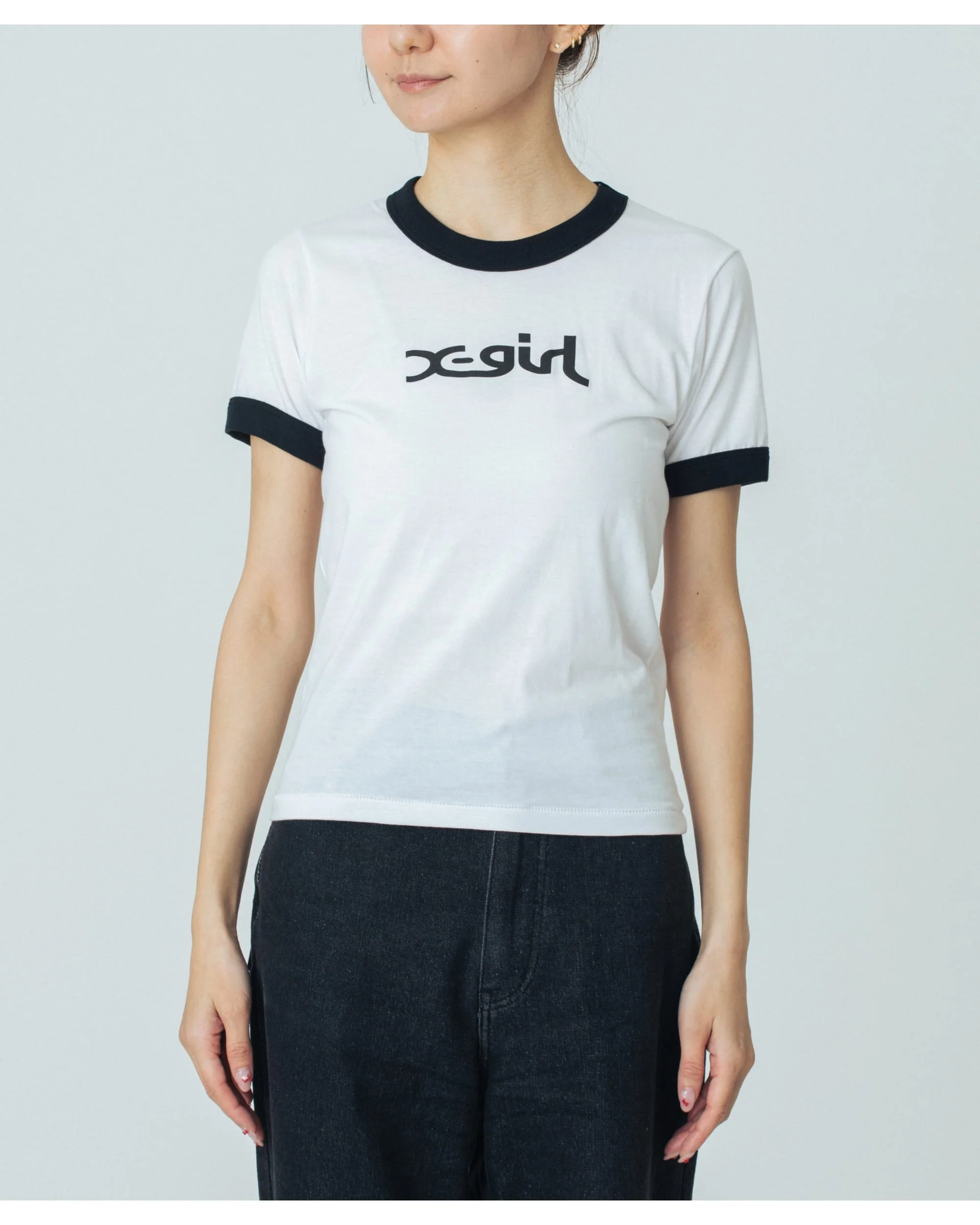MILLS LOGO S/S RINGER PETITE TEE - Image 13
