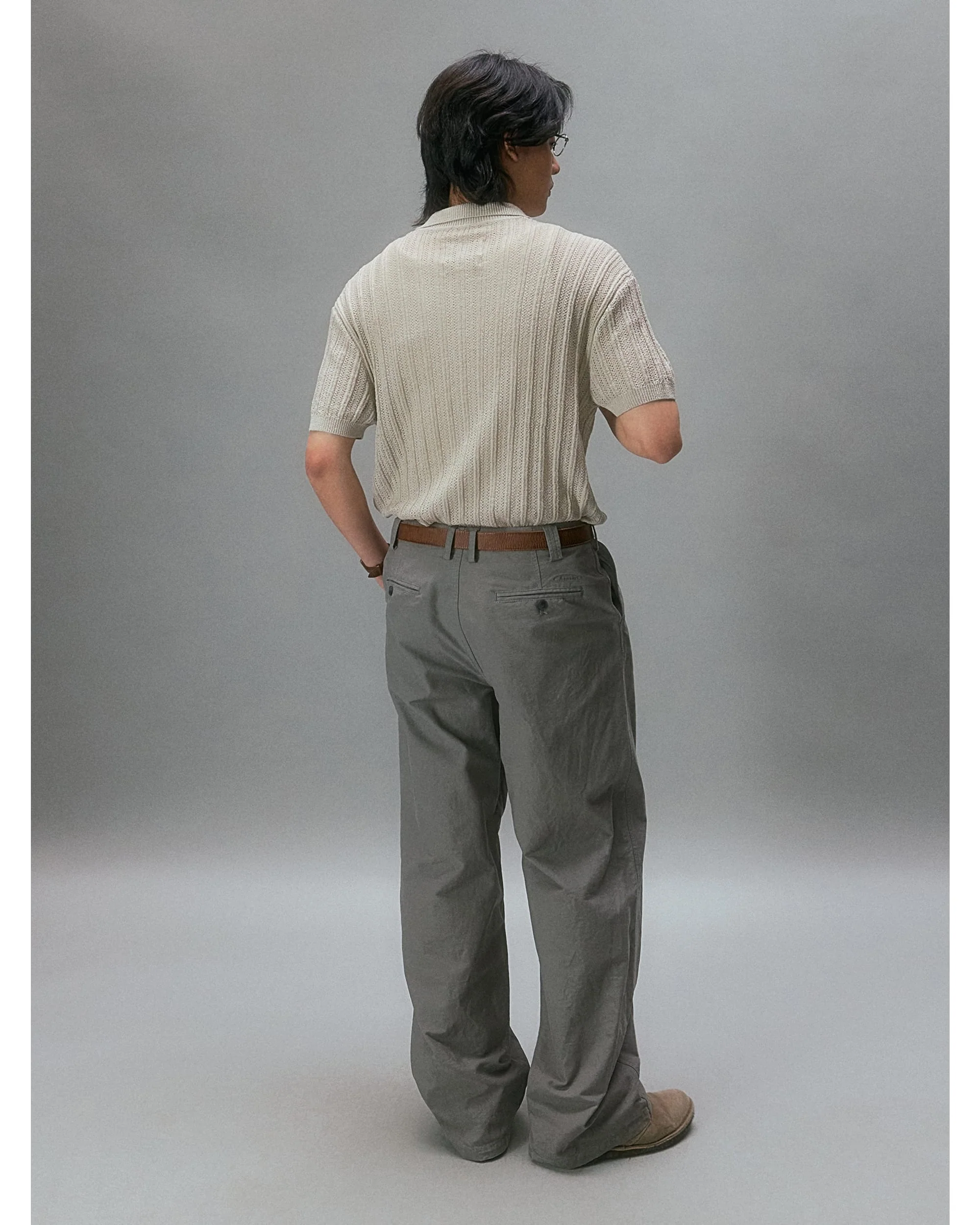 Minamiaoyama Relaxed Fit Comfort Chinos - Image 4