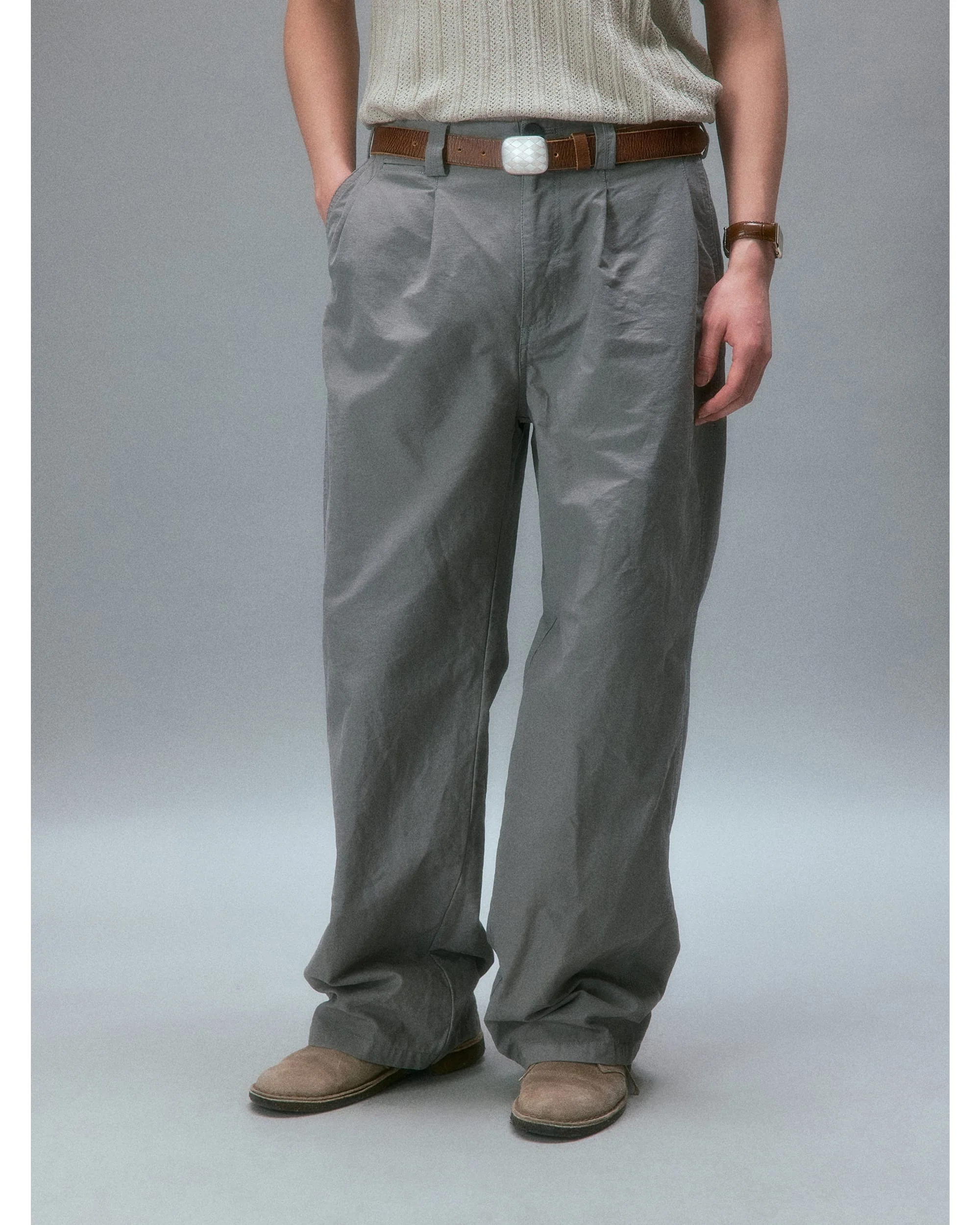 Minamiaoyama Relaxed Fit Comfort Chinos - Image 6