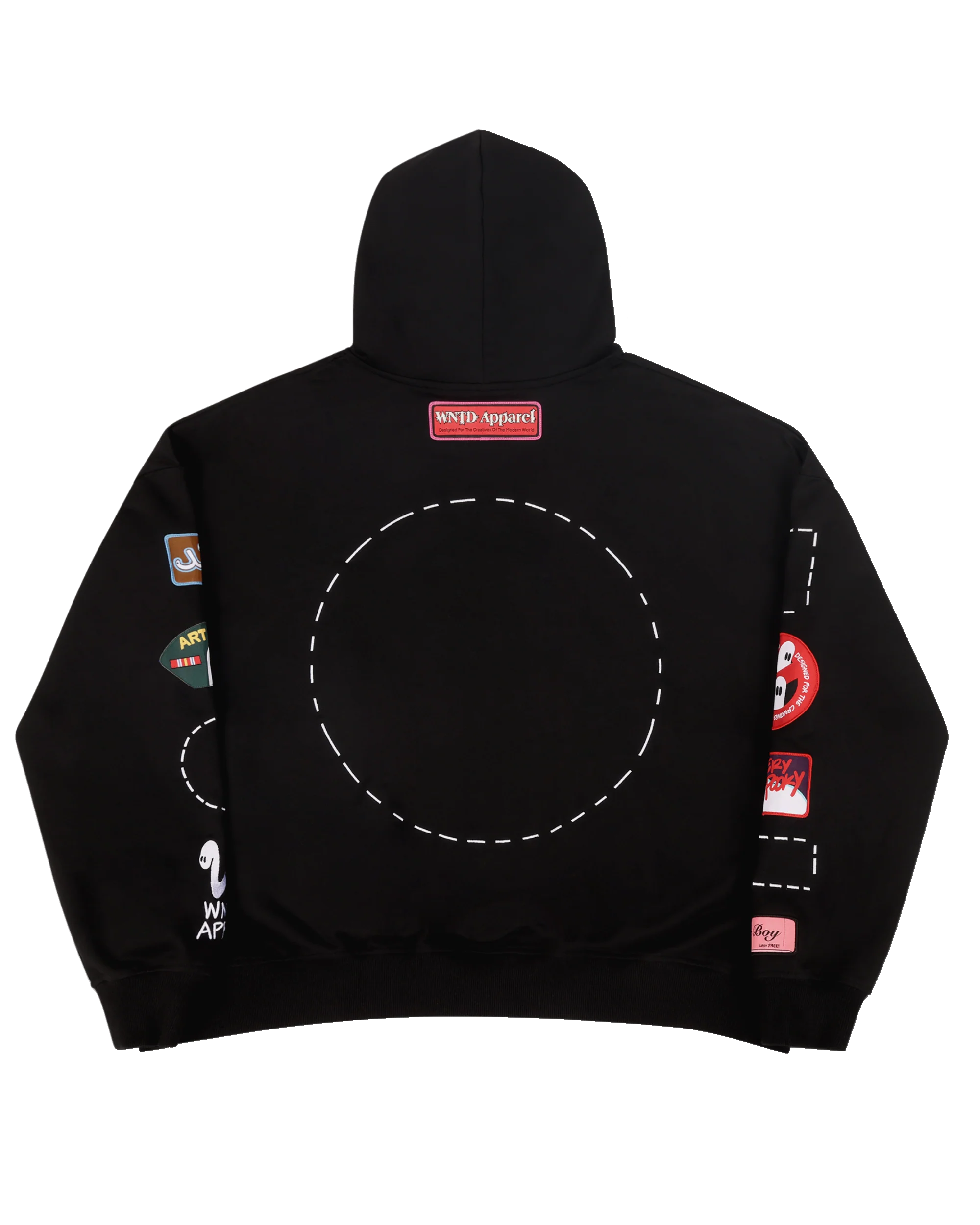 MISSING PATCHWORK HOODIE - Image 2