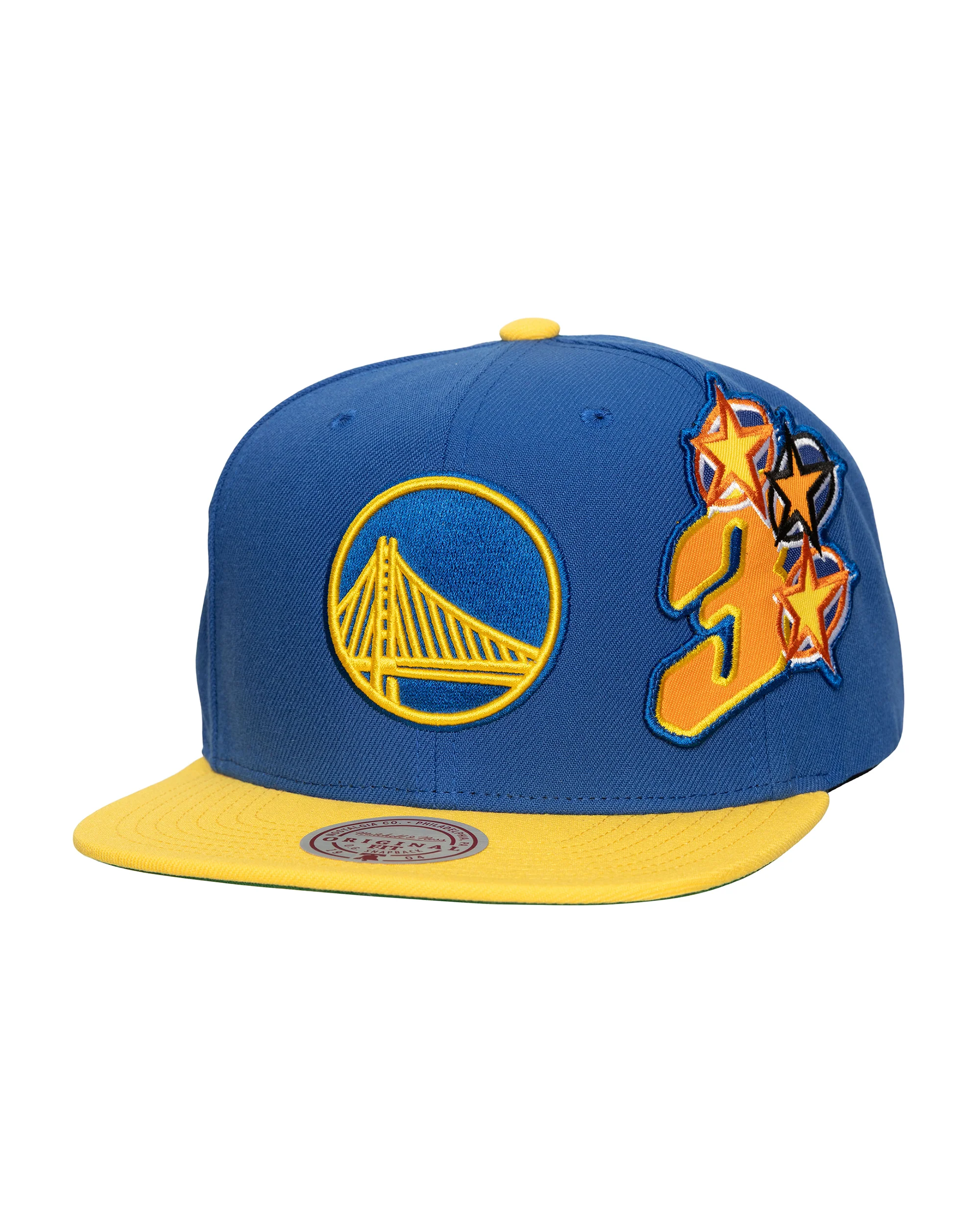 Mitchell & Ness x Billie Eilish Golden State Warriors NBA B.E. Patch Snapback