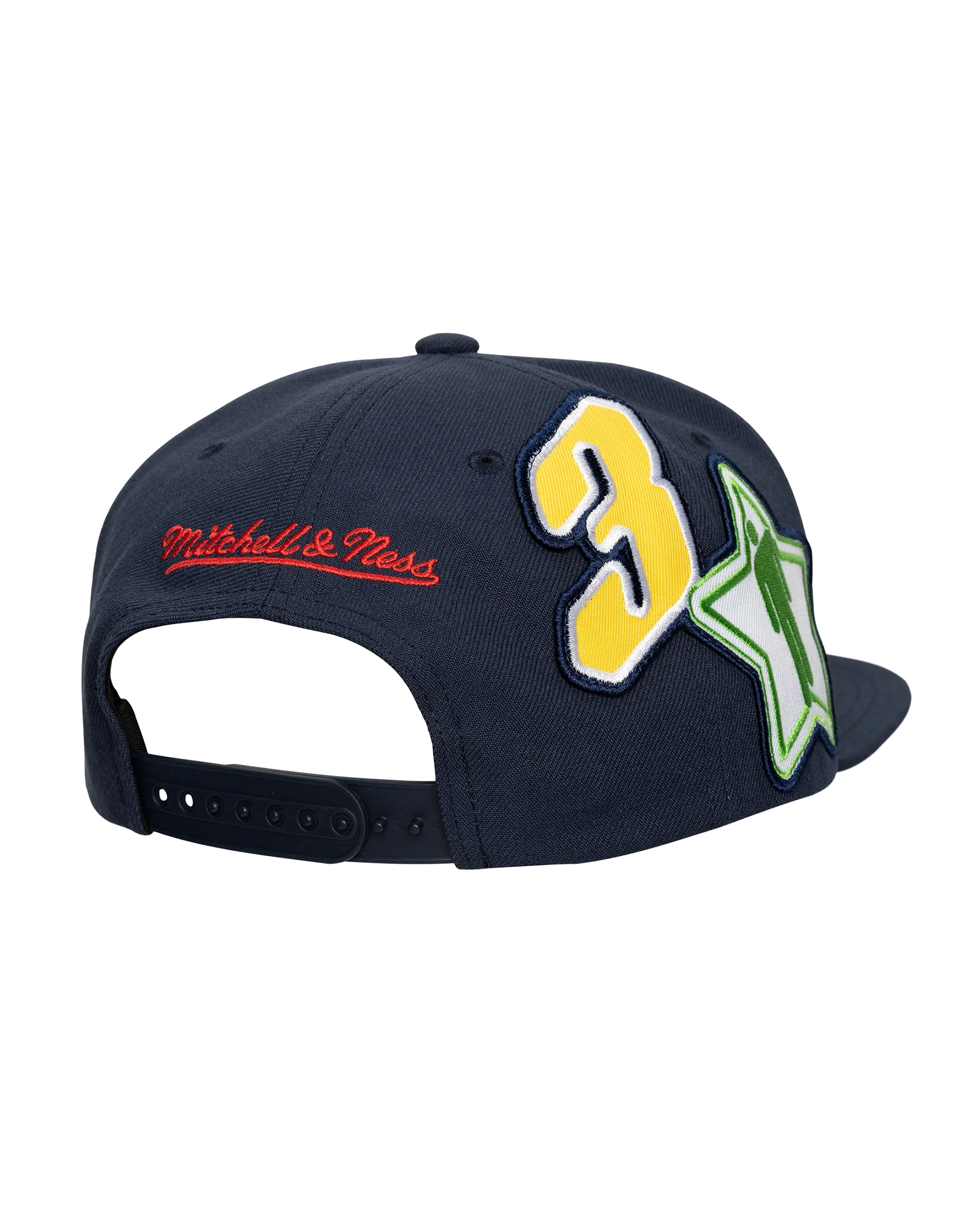 Mitchell & Ness x Billie Eilish Houston Rockets NBA B.E. Patch Snapback - Image 5