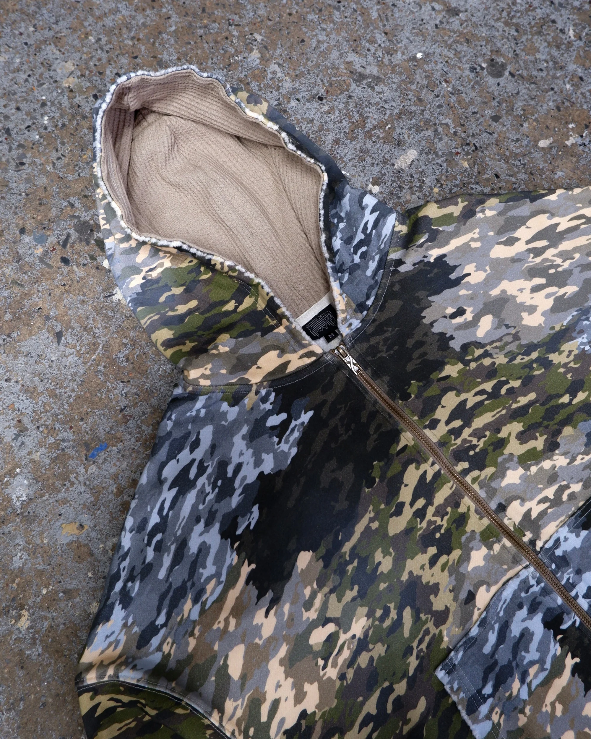 Mixed Camo Hoodie - Image 8