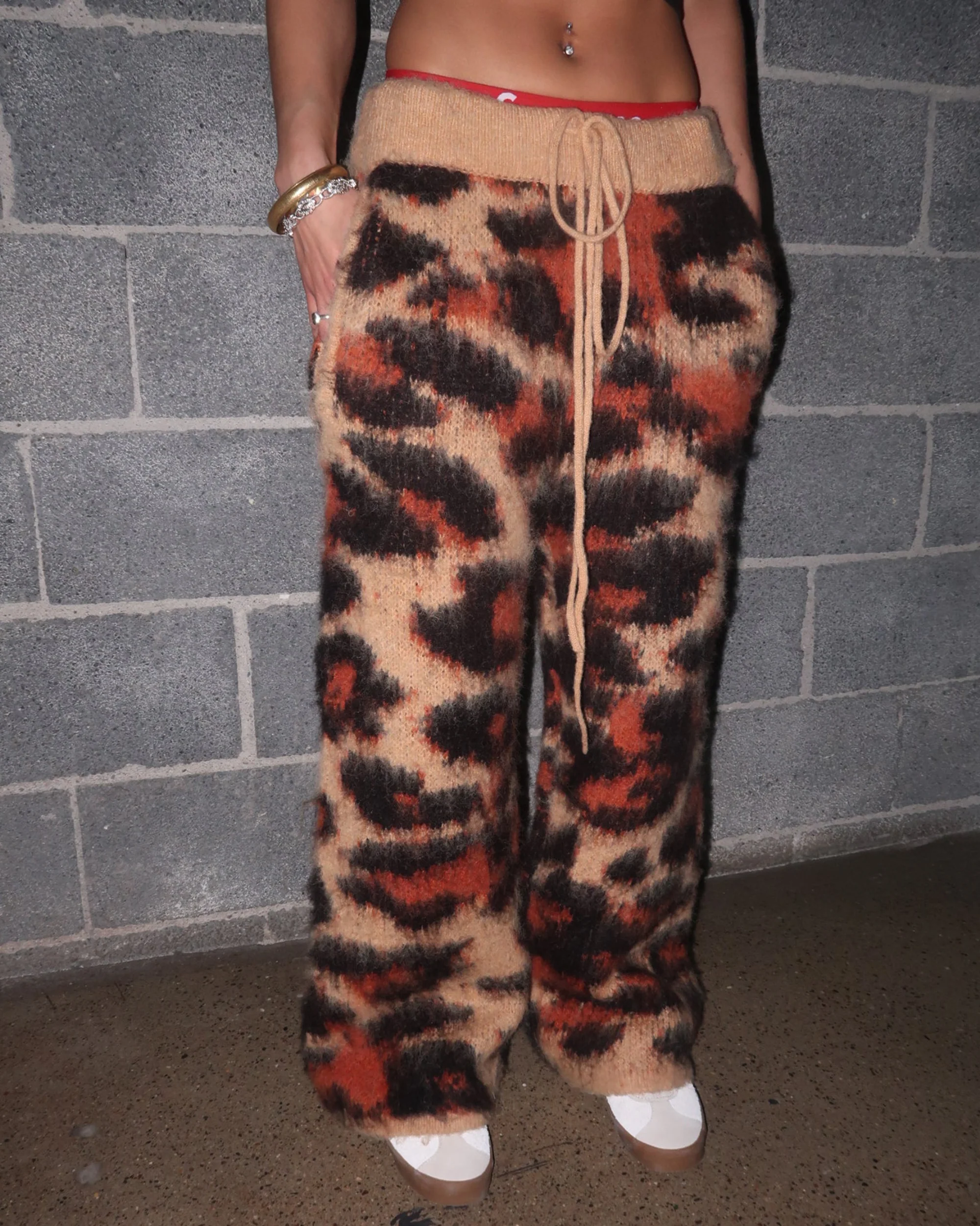 Mohair Cheetah Pants - Image 5