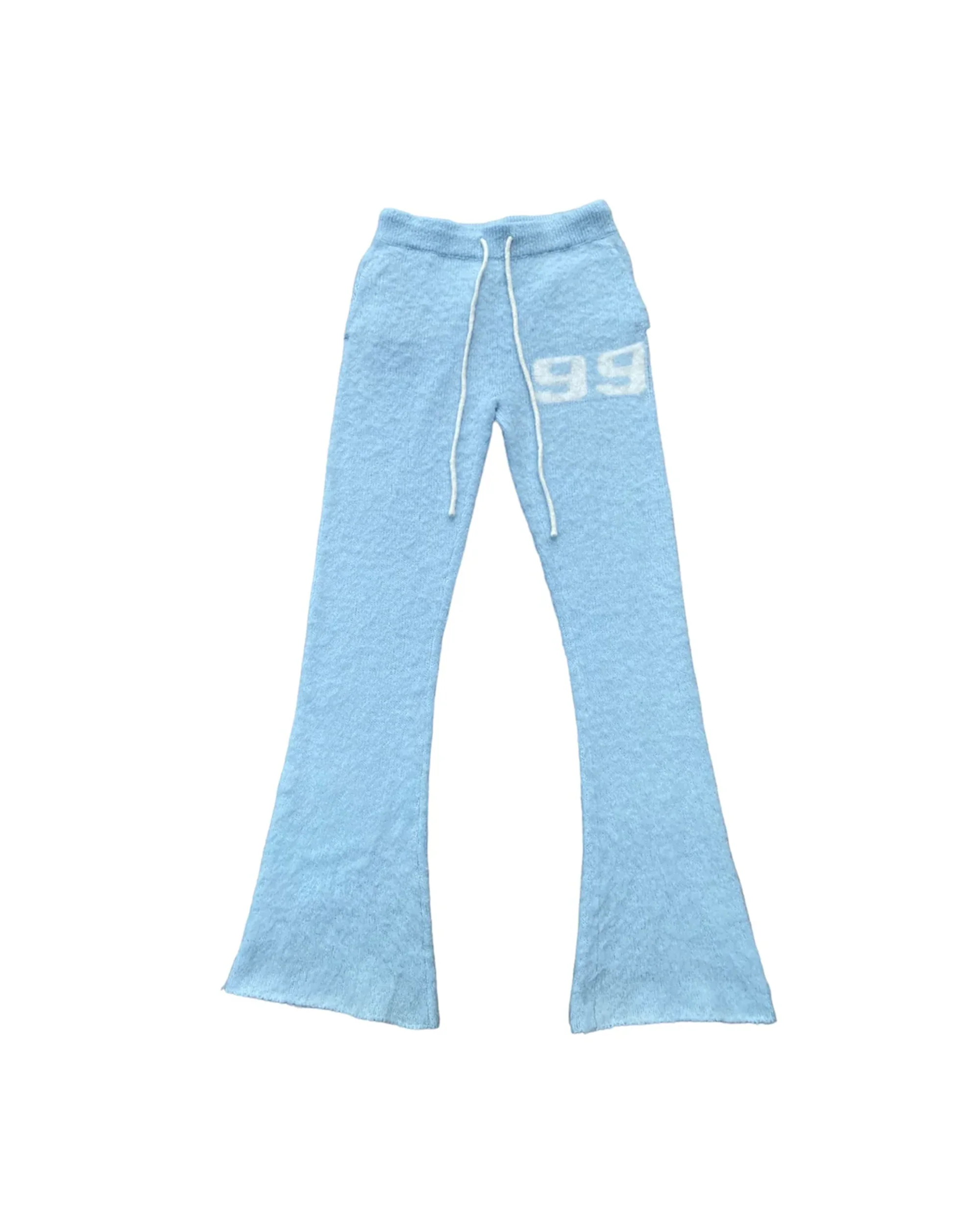 Mohair Pants Baby Blue