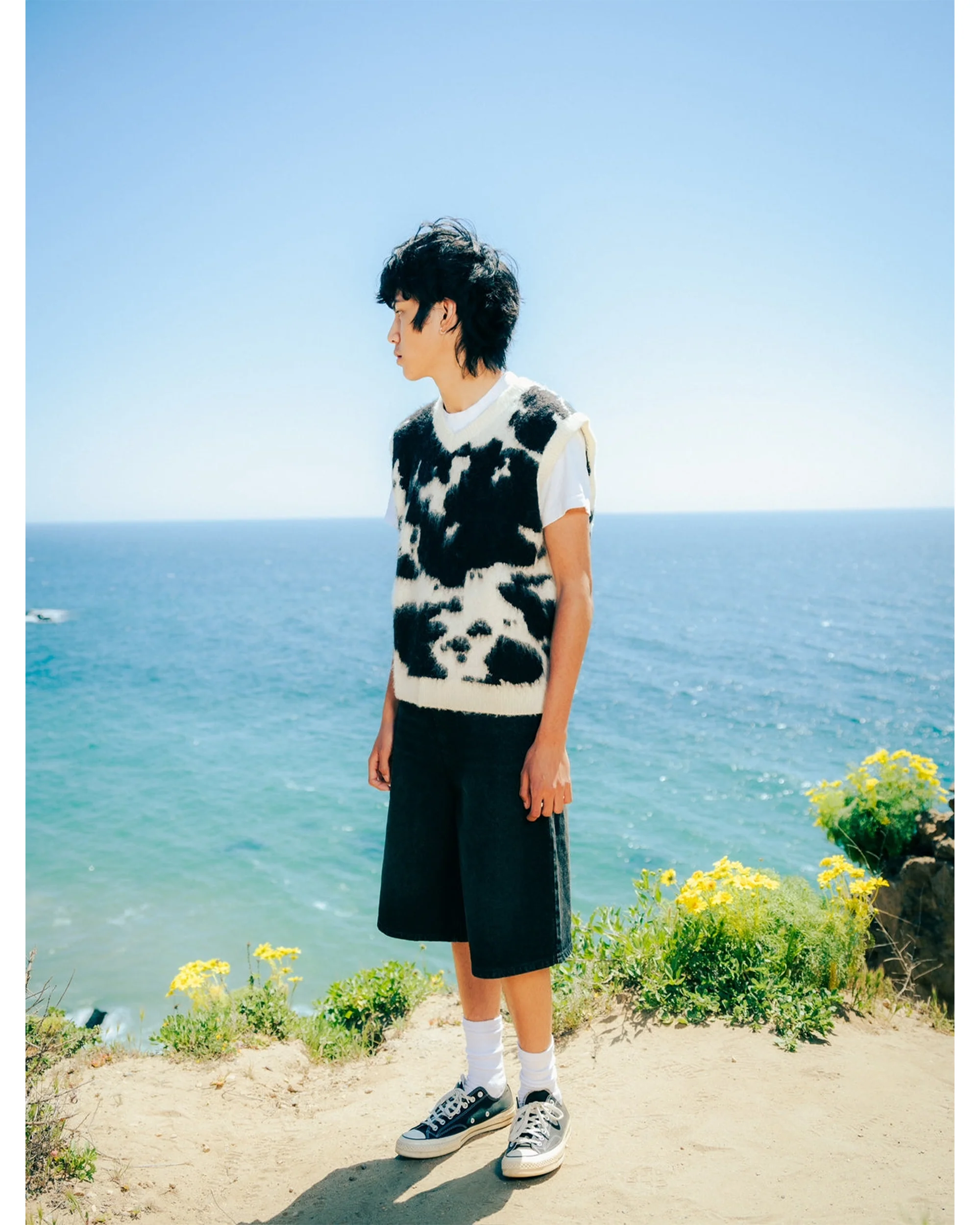 Mohair Vest - Cowhide - Image 2