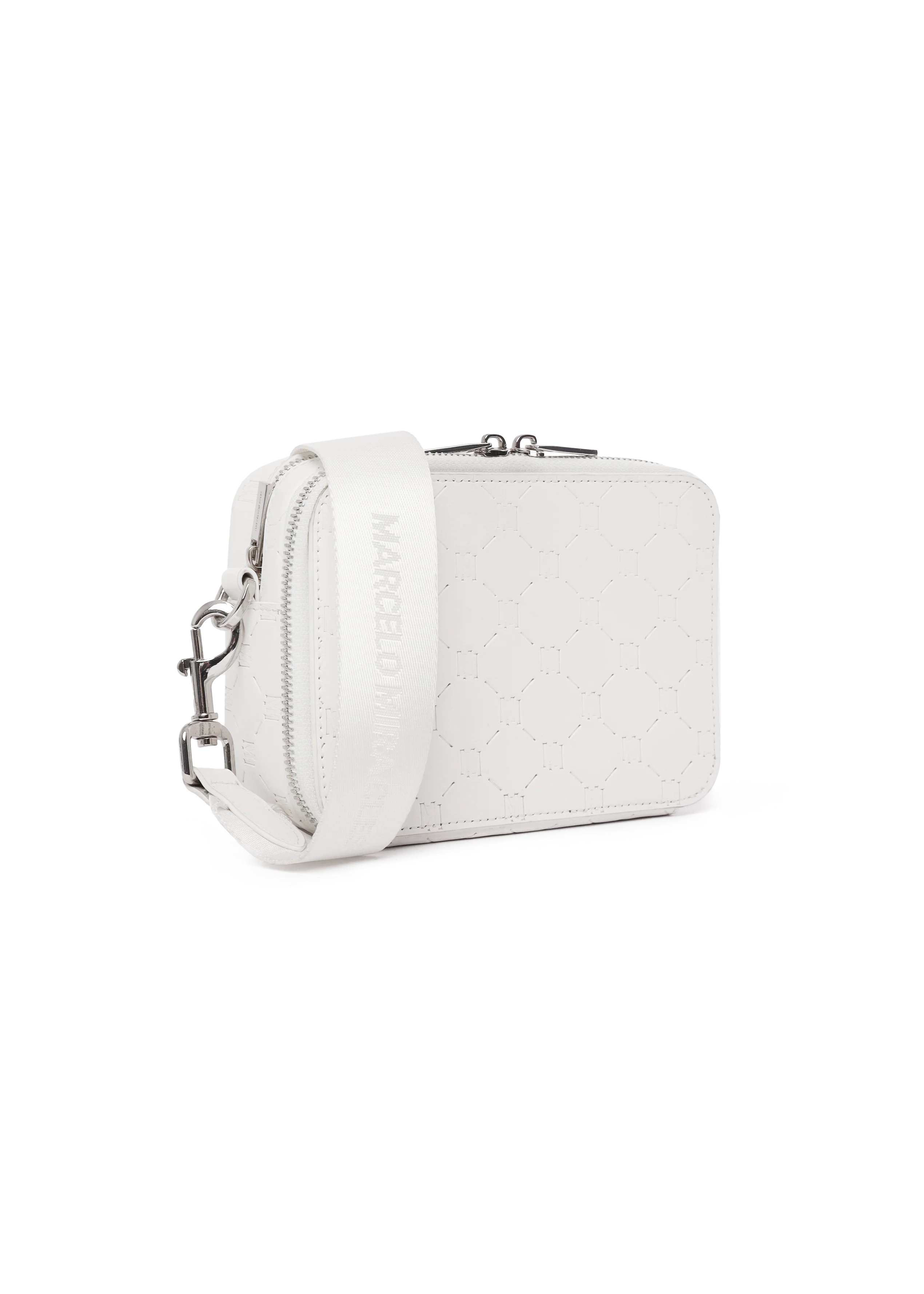 MONOGRAM SHOULDER BAG in WHITE - Image 9