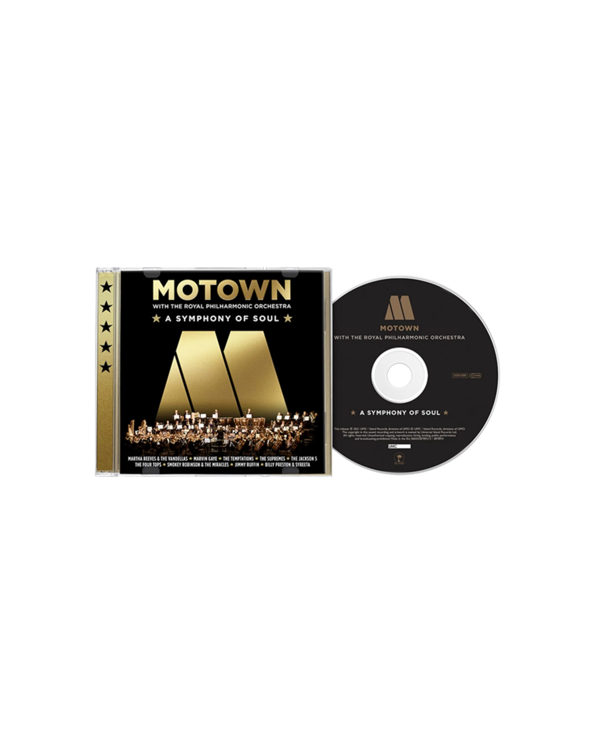 Motown: A Symphony Of Soul (with the Royal Philharmonic Orchestra) CD