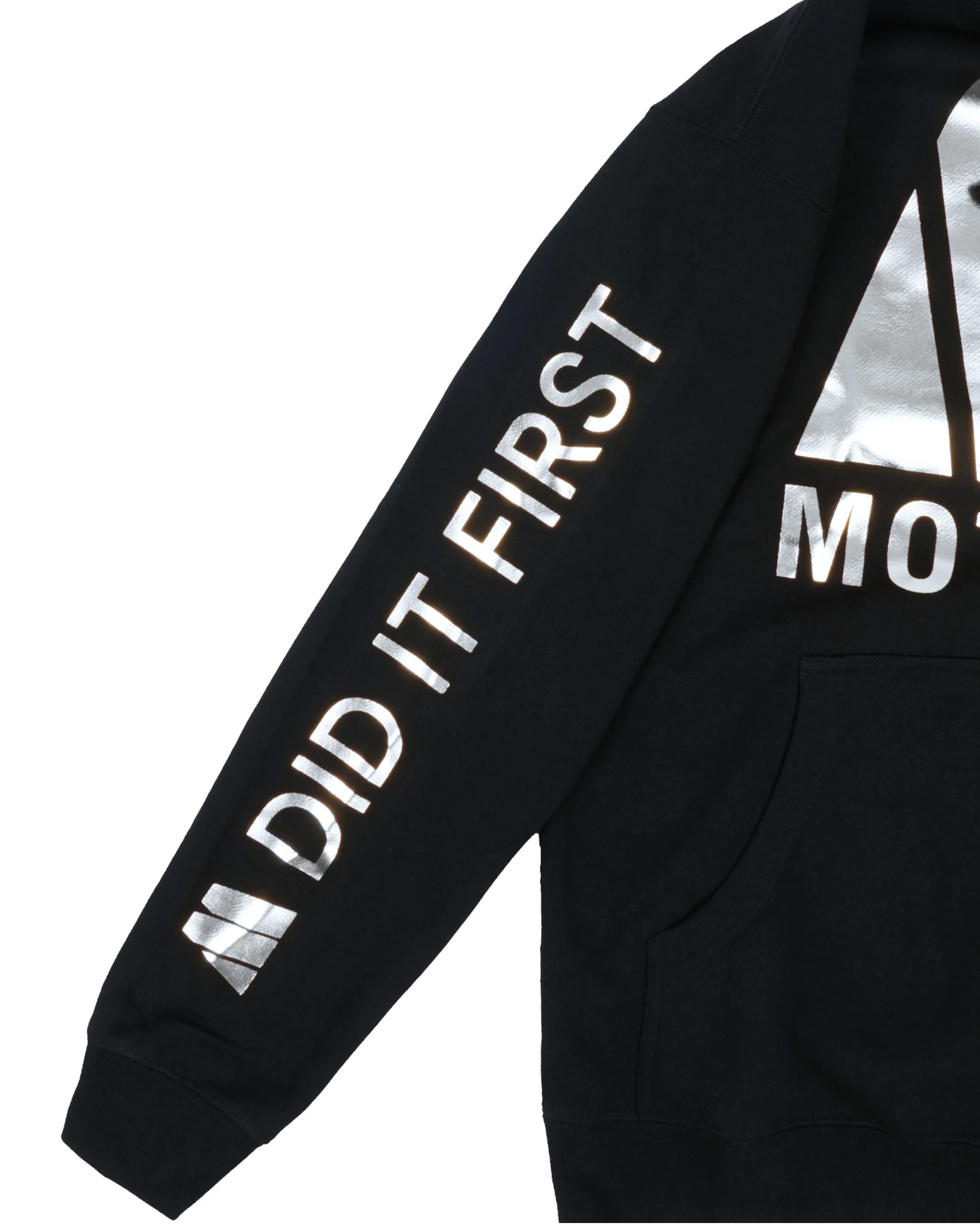 Motown Silver Foil Hoodie - Image 2