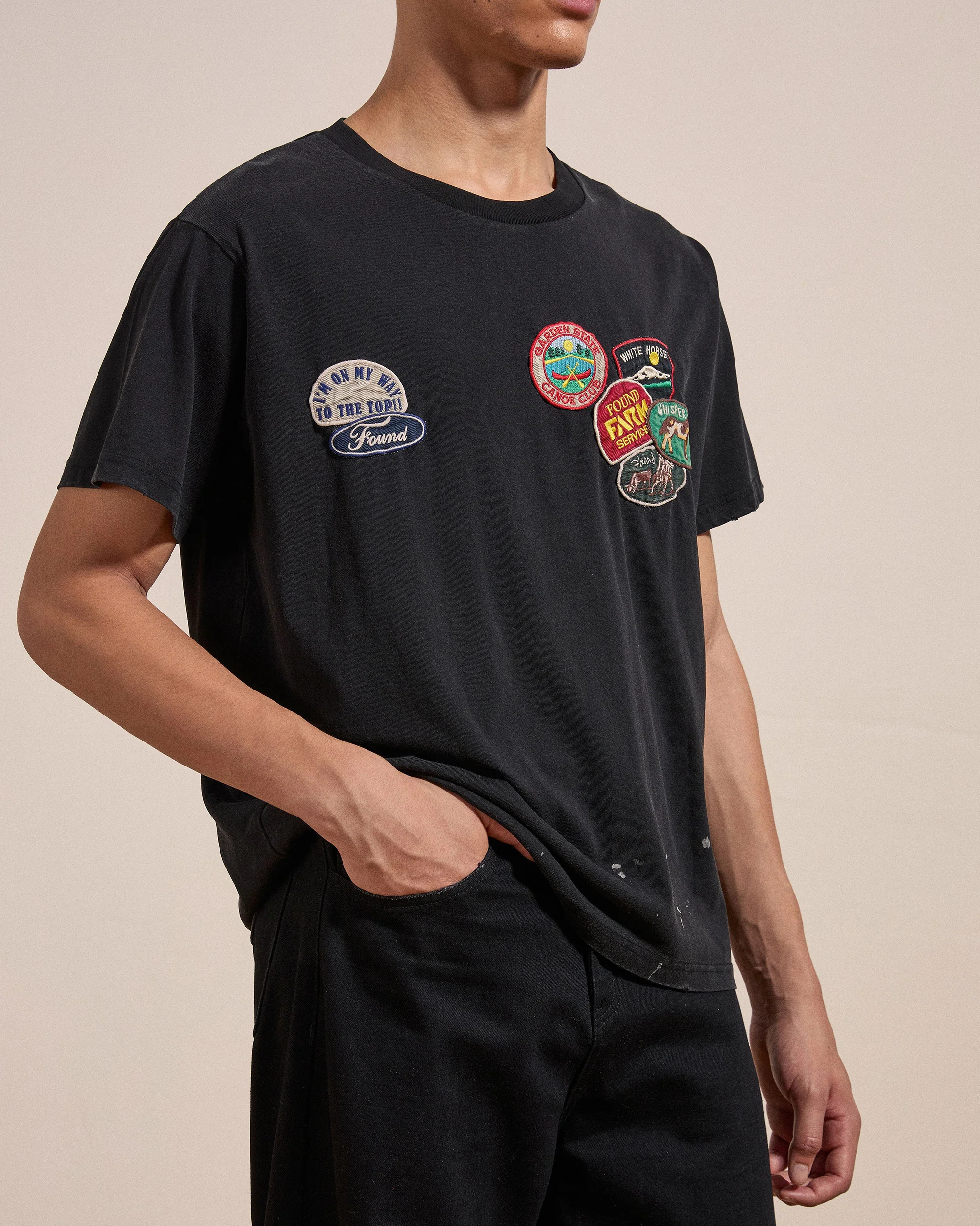 Multi Patch Washed Tee - Image 4