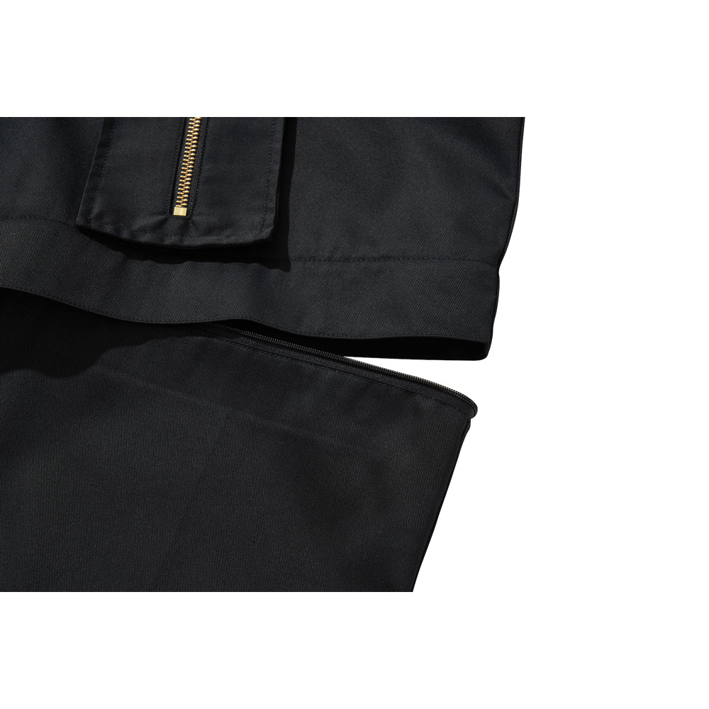 MULTI ZIP POCKET PANTS / BLACK - Image 67