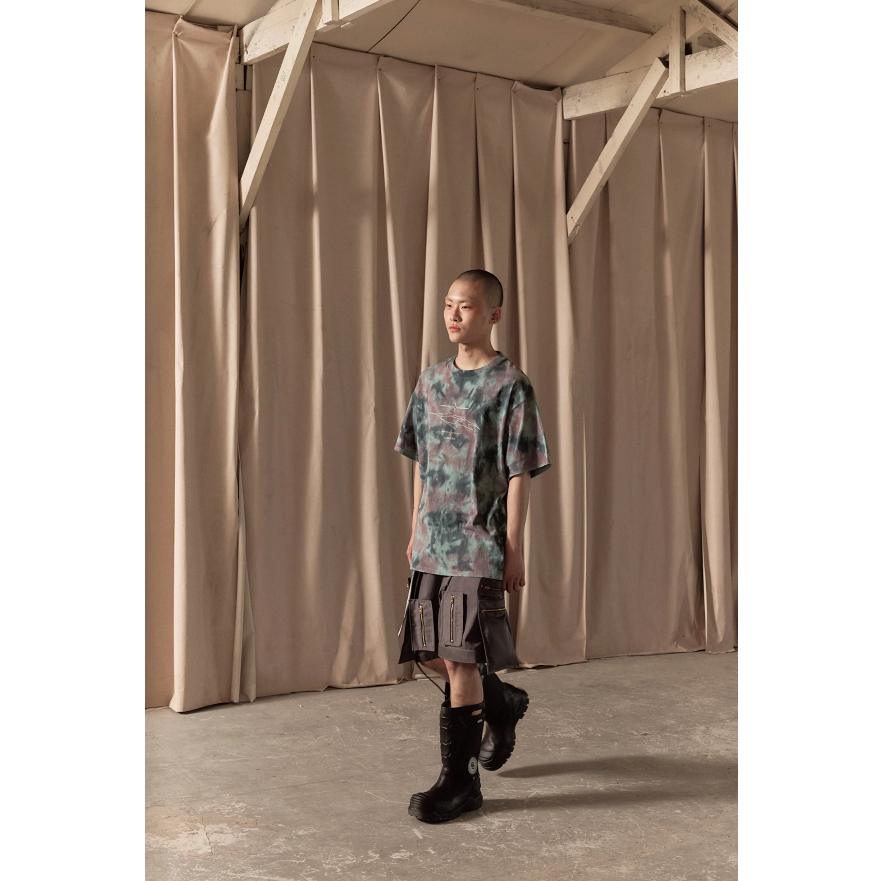 MULTI ZIP POCKET PANTS / CHARCOAL - Image 95
