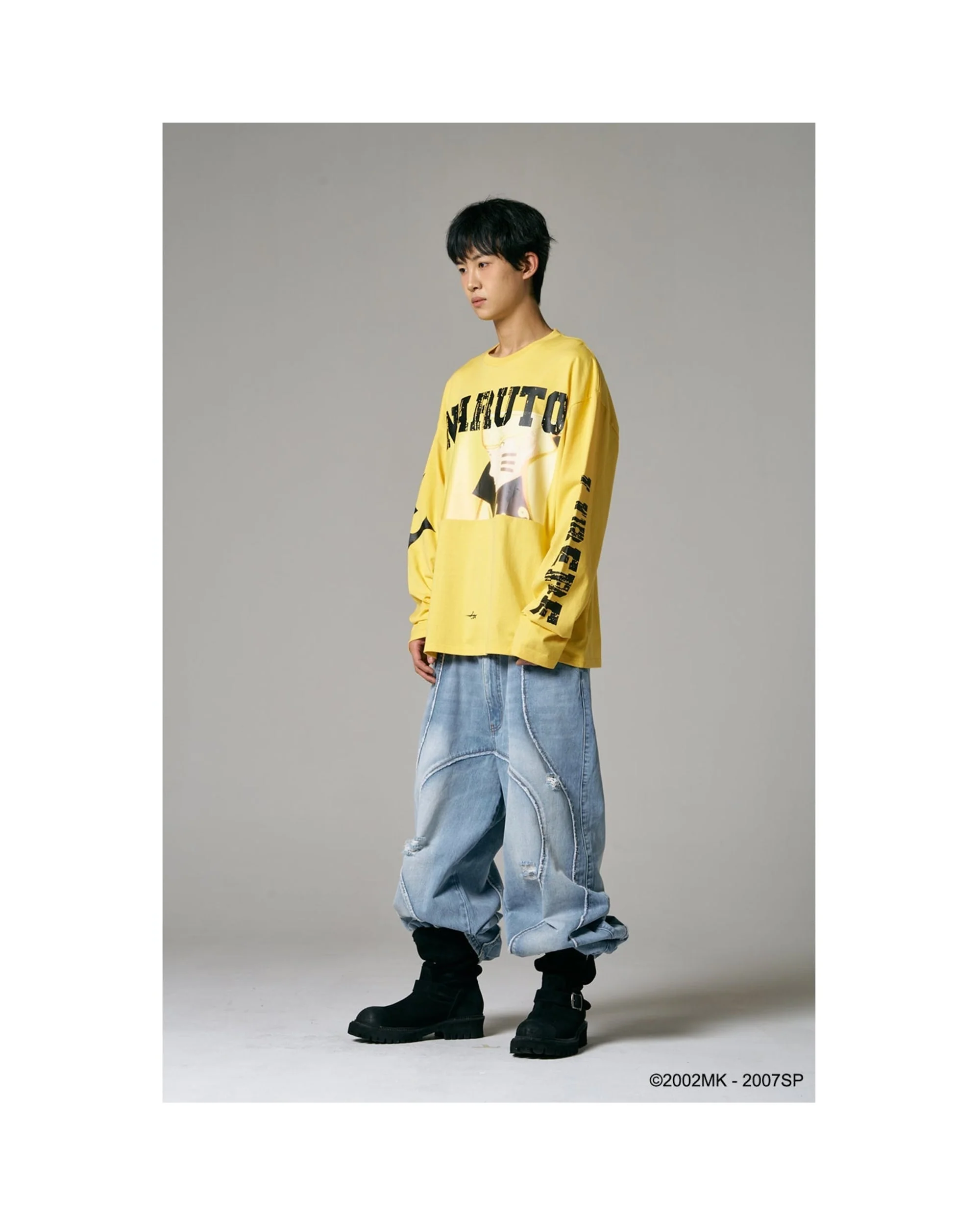 NARUTO LONG SLEEVE T-SHIRTS / YELLOW - Image 12