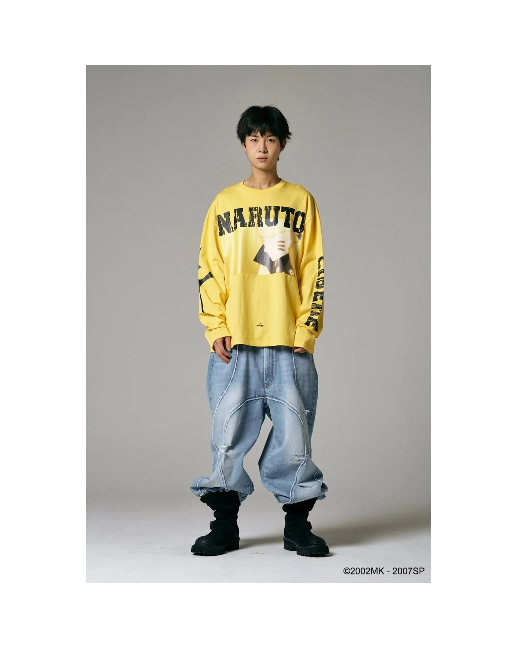 NARUTO LONG SLEEVE T-SHIRTS / YELLOW - Image 13