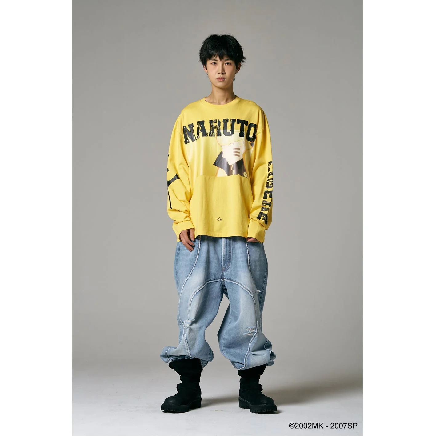 NARUTO LONG SLEEVE T-SHIRTS / YELLOW - Image 31