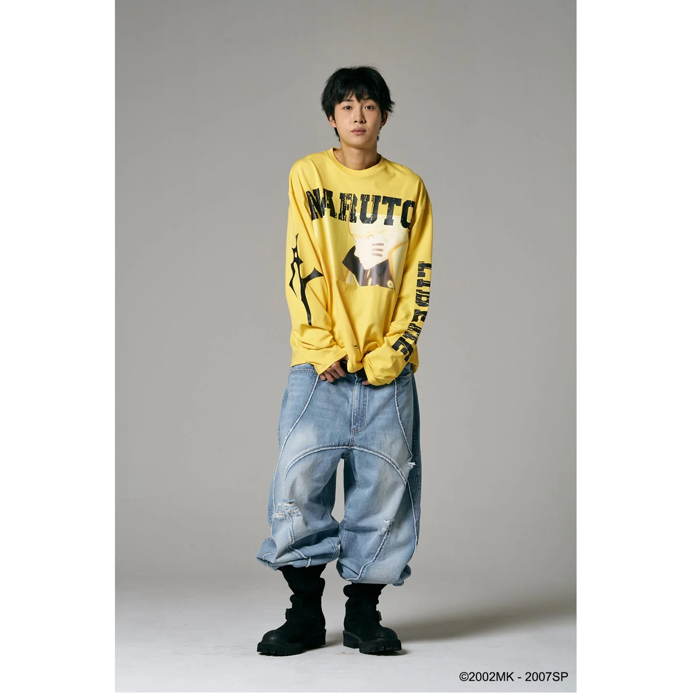 NARUTO LONG SLEEVE T-SHIRTS / YELLOW - Image 34