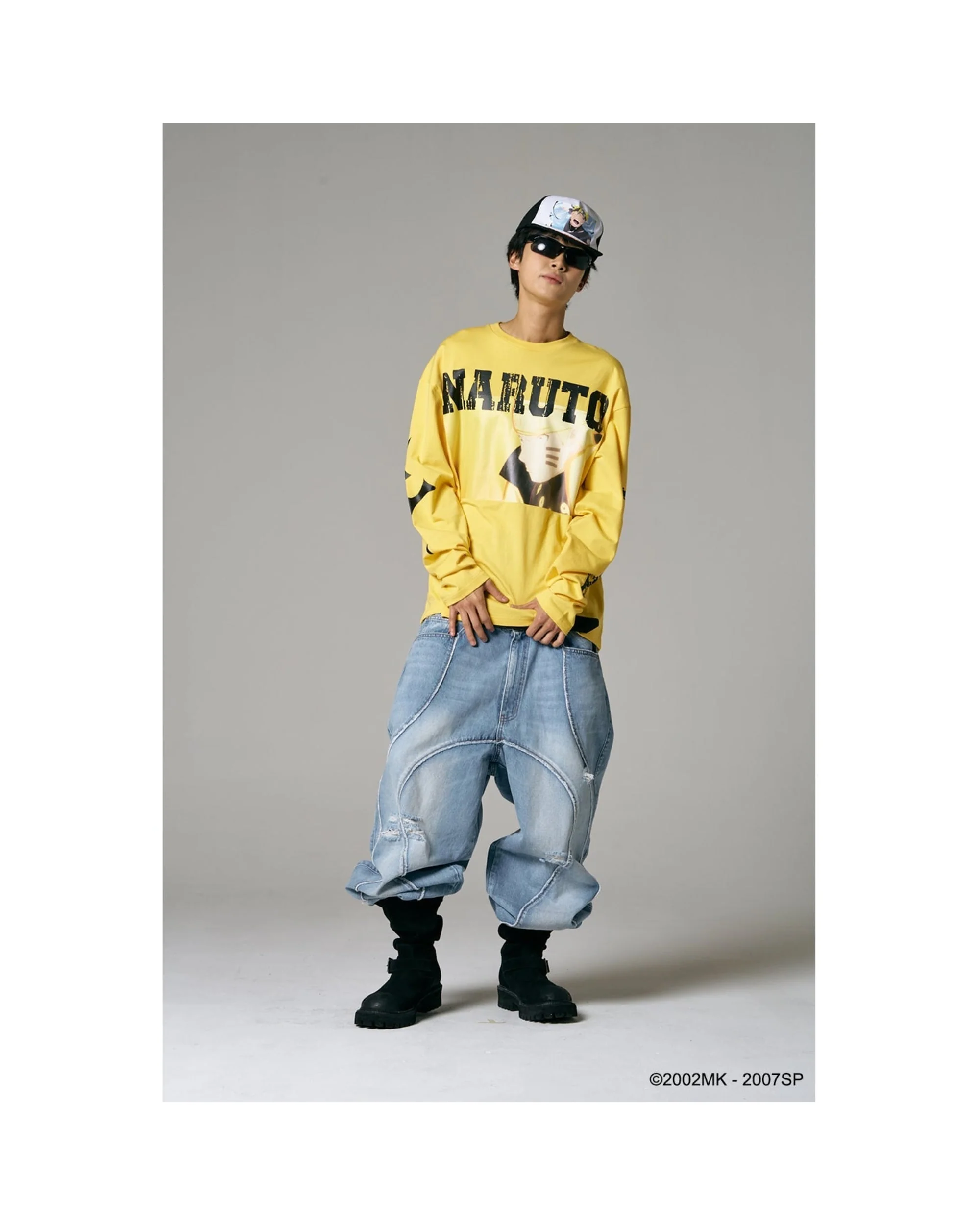 NARUTO LONG SLEEVE T-SHIRTS / YELLOW - Image 8