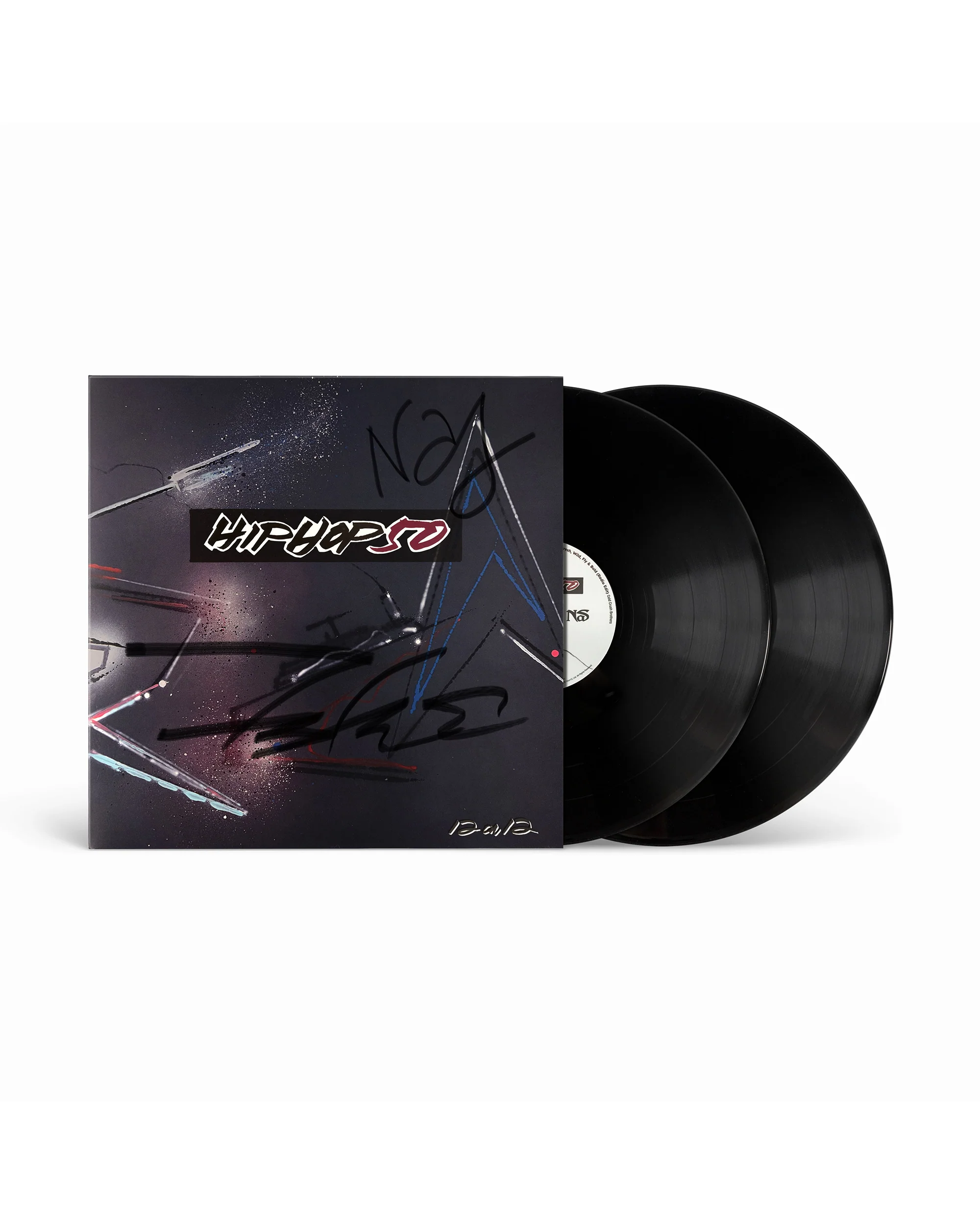 Nas x Futura 3rd Edition Vinyl Record, hand-finished by the artist