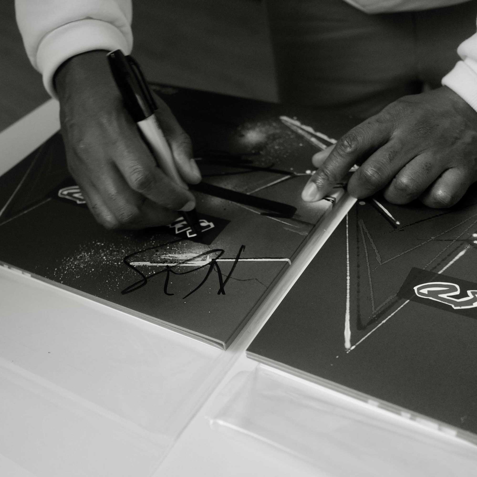 Nas x Futura 3rd Edition Vinyl Record, hand-finished by the artist - Image 18