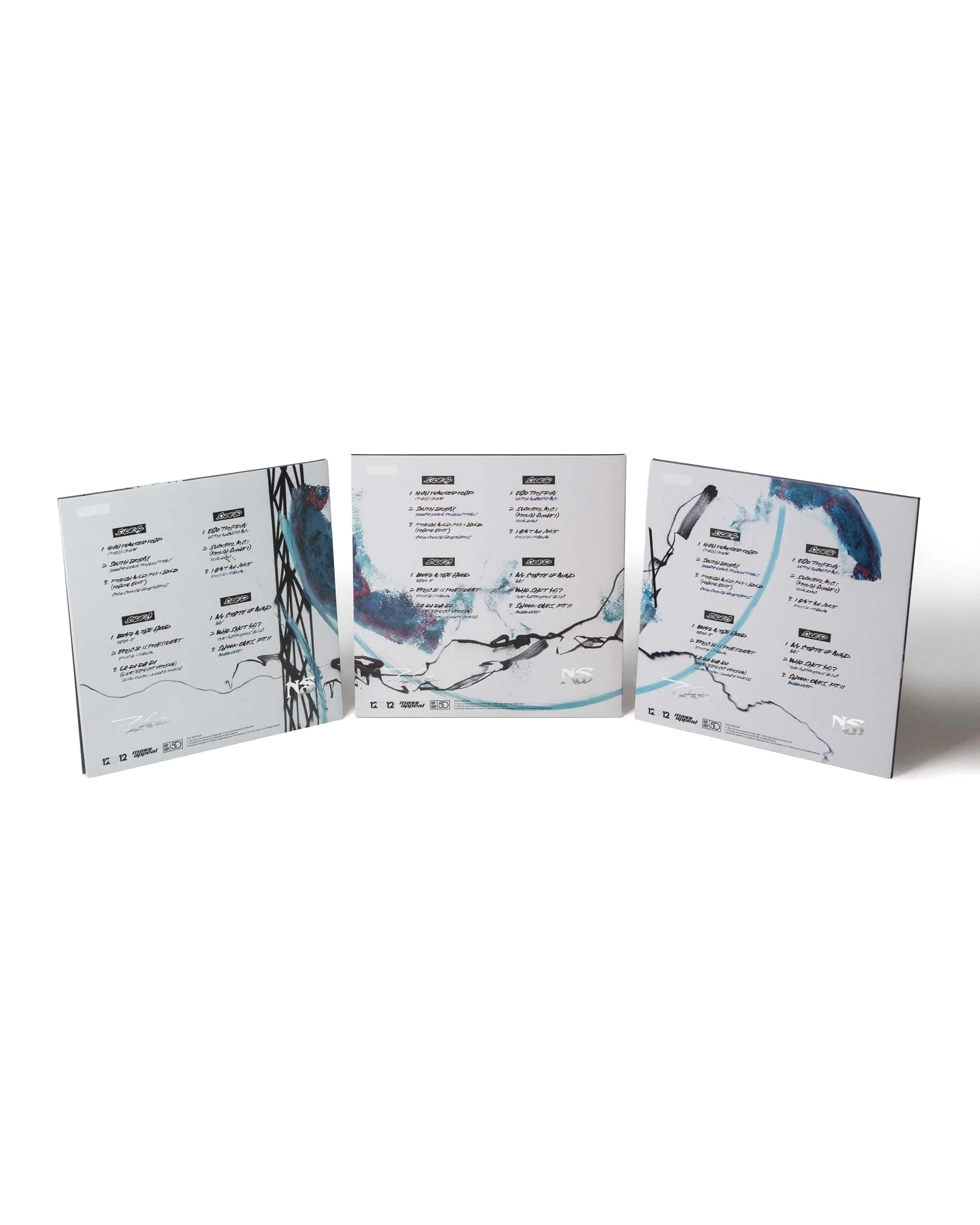 Nas x Futura Hip Hop 50 Vinyl Records Triptych - Image 3