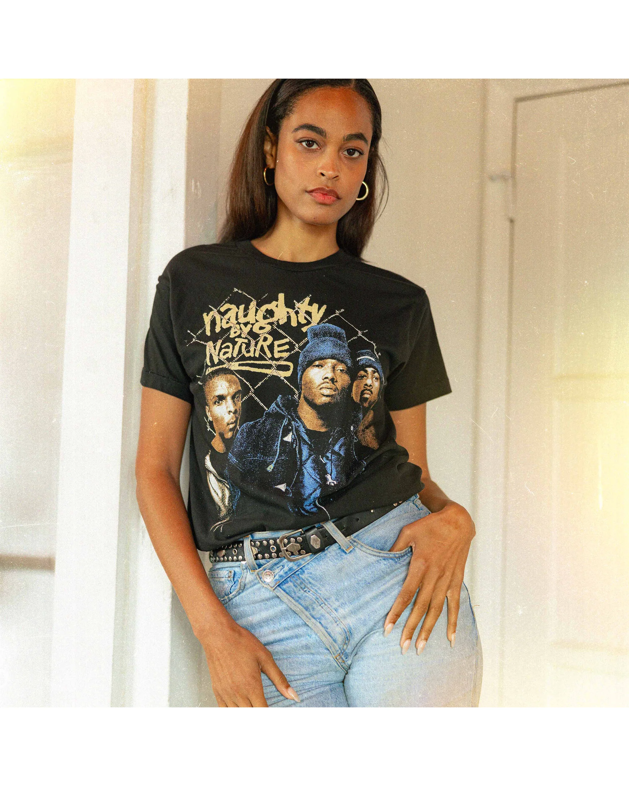 Naughty By Nature - Chainlink SS Tee - Image 5
