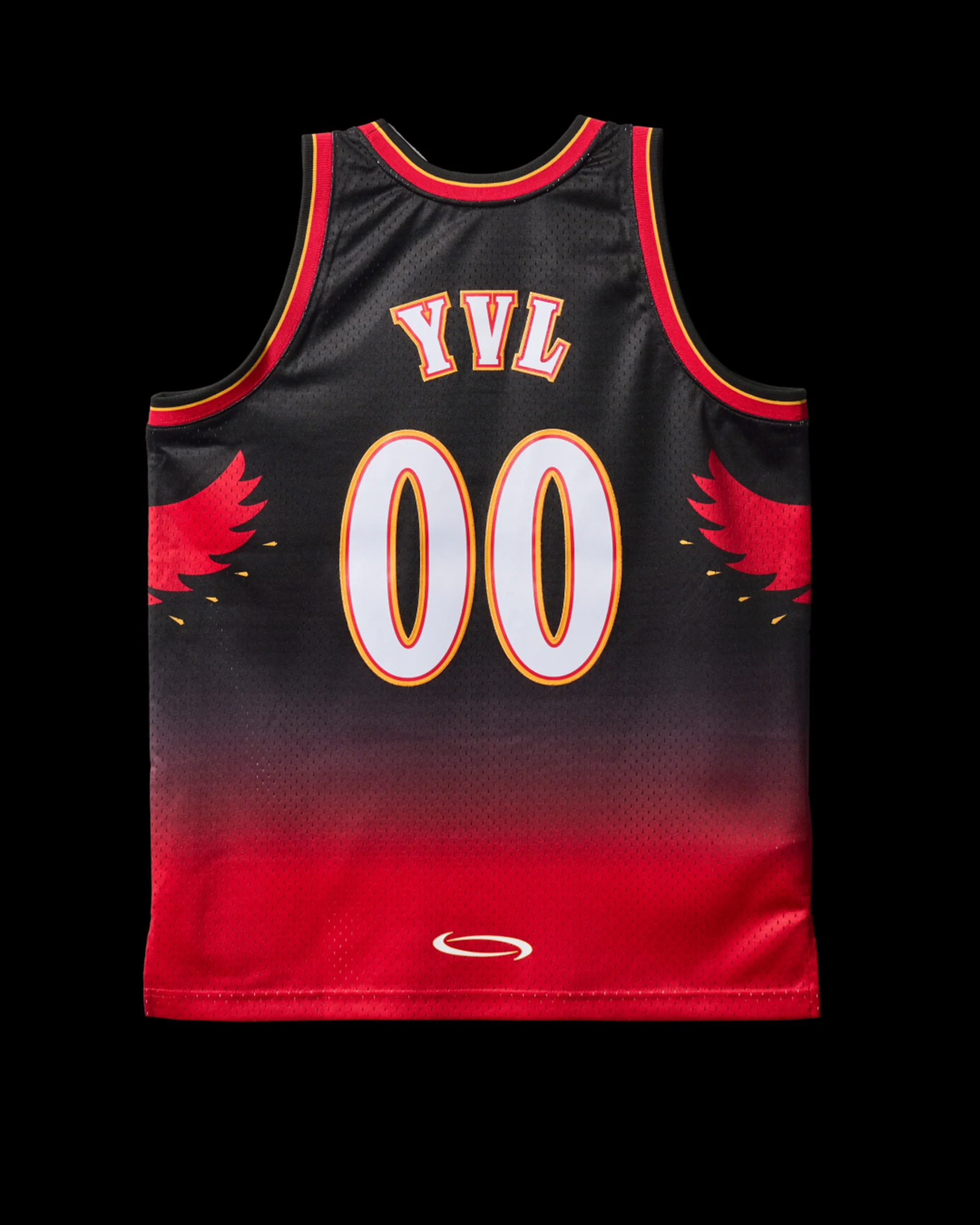 NBA PLAYBOI CARTI X M&N JERSEY ATLANTA HAWKS 1996 - Image 2