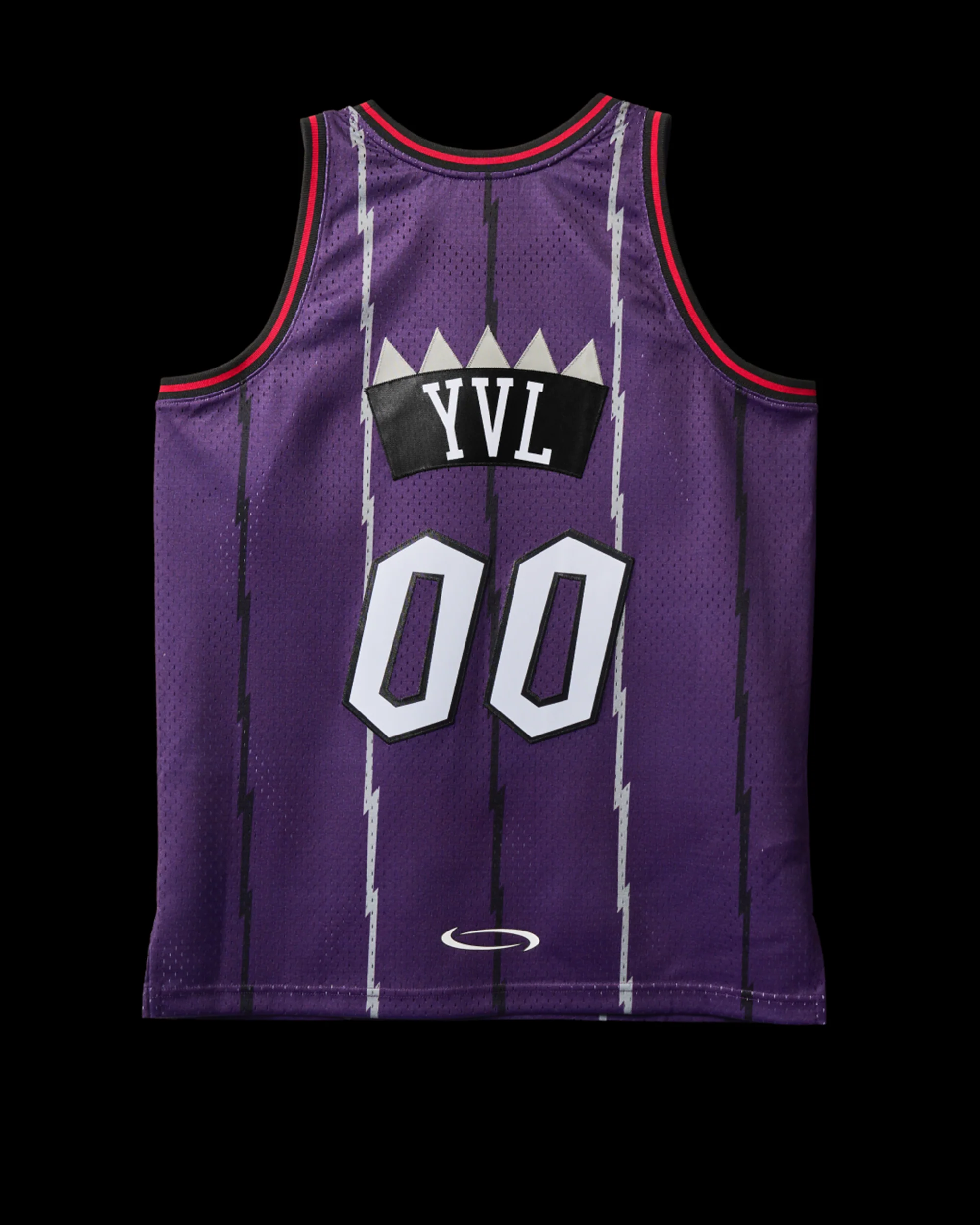 NBA PLAYBOI CARTI X M&N JERSEY TORONTO RAPTORS 1998 (PURPLE) - Image 2