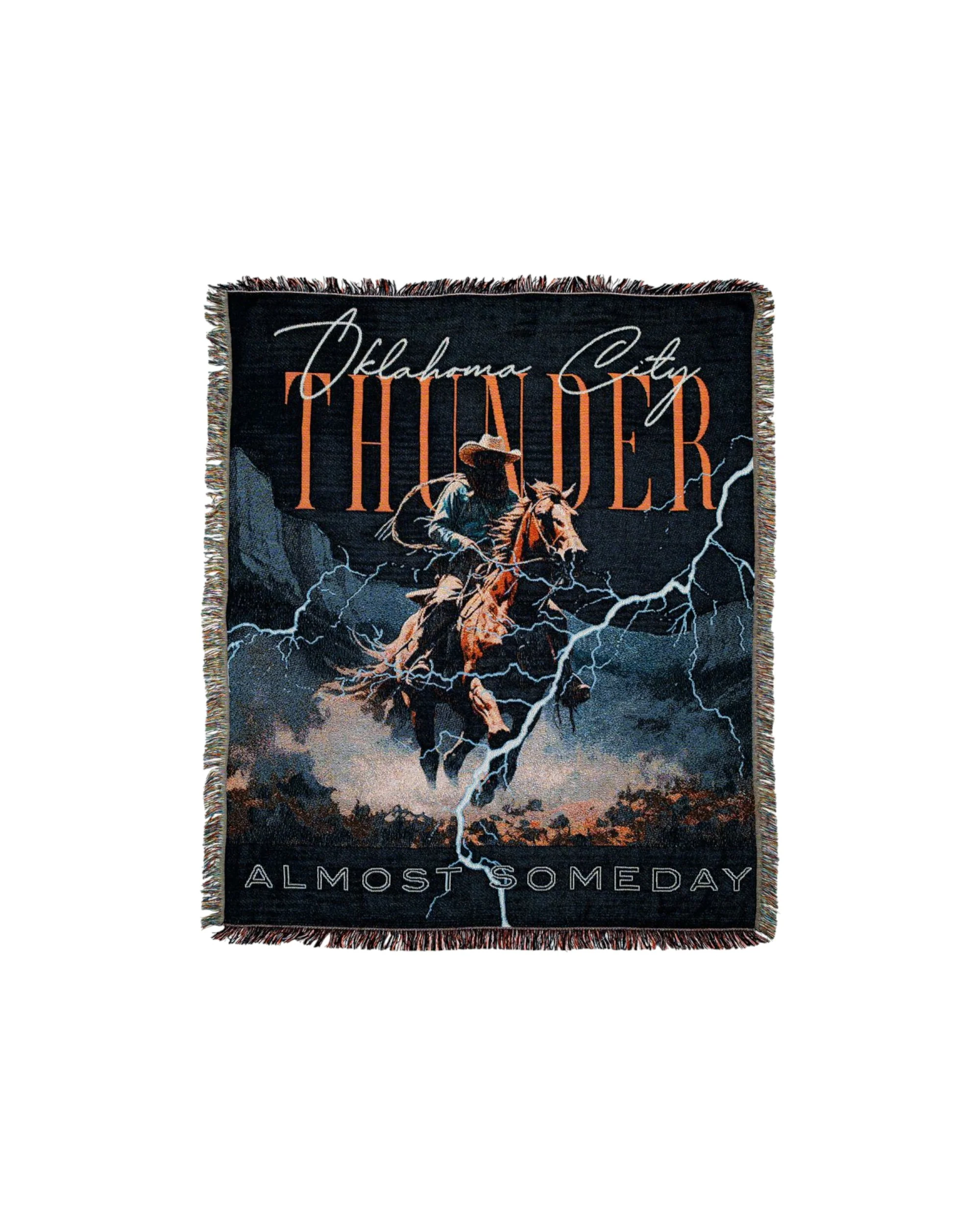 NBA Tapestry Blanket - Oklahoma City Thunder