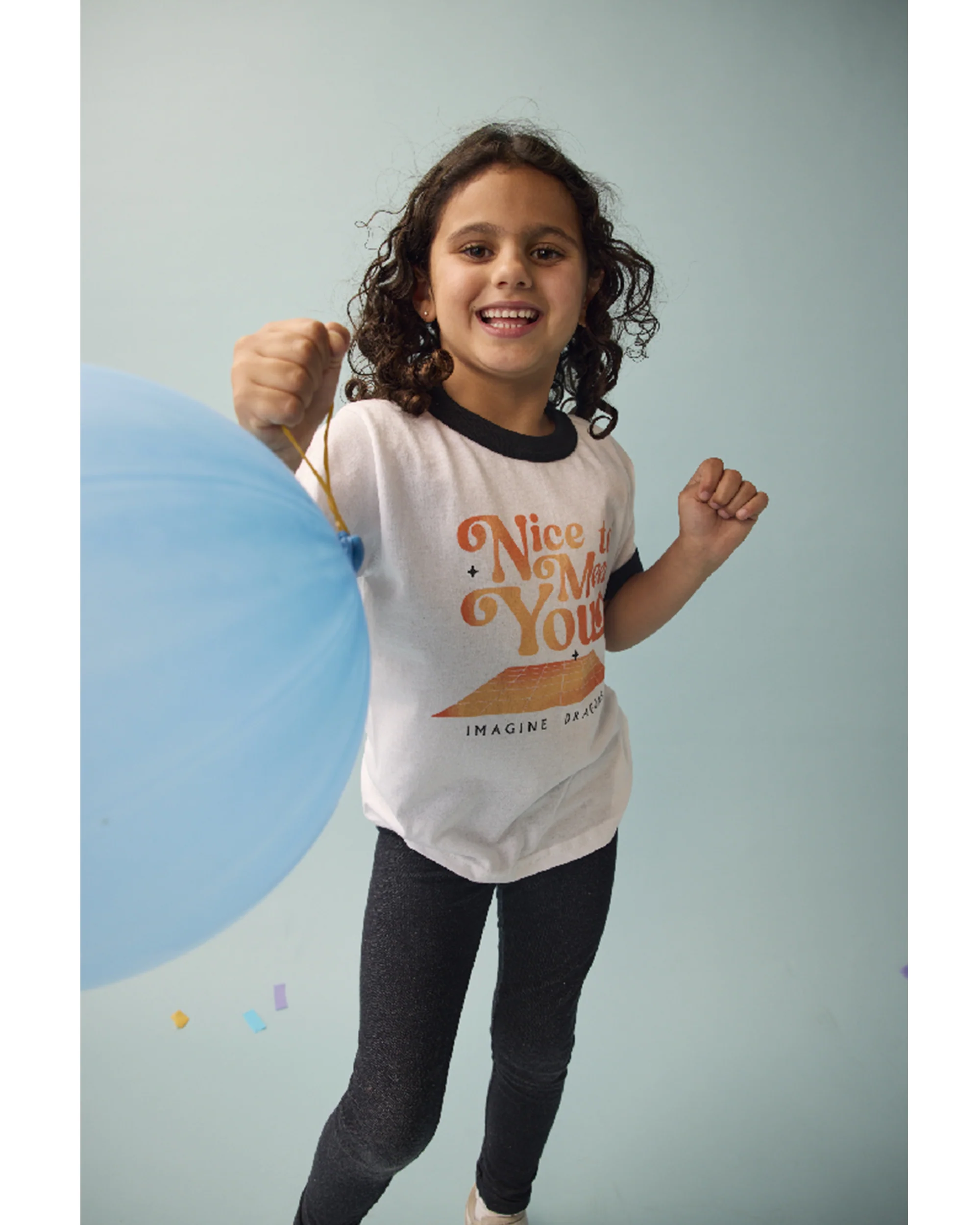 Nice to Meet You Ringer Tee - Image 2