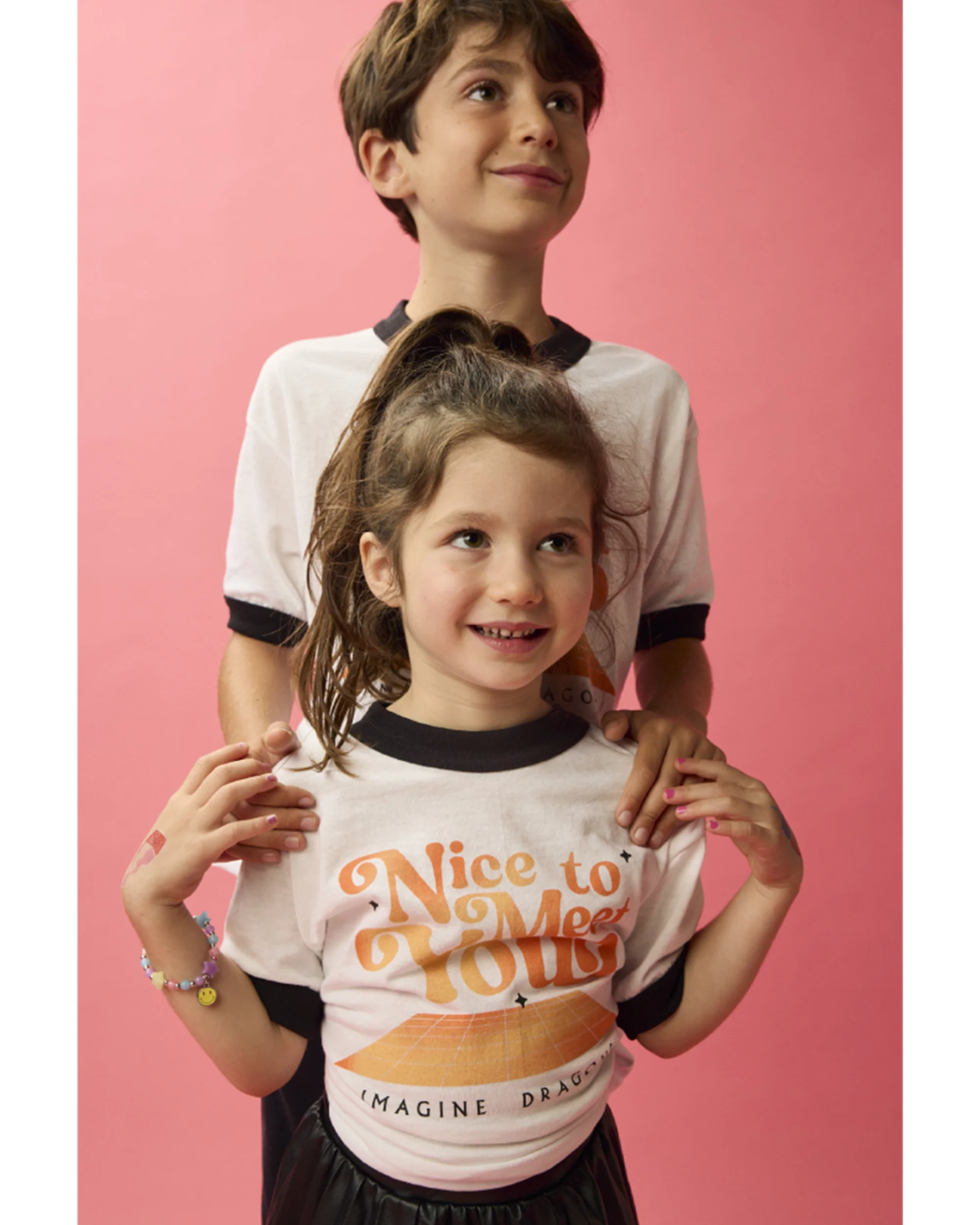Nice to Meet You Ringer Tee - Image 4