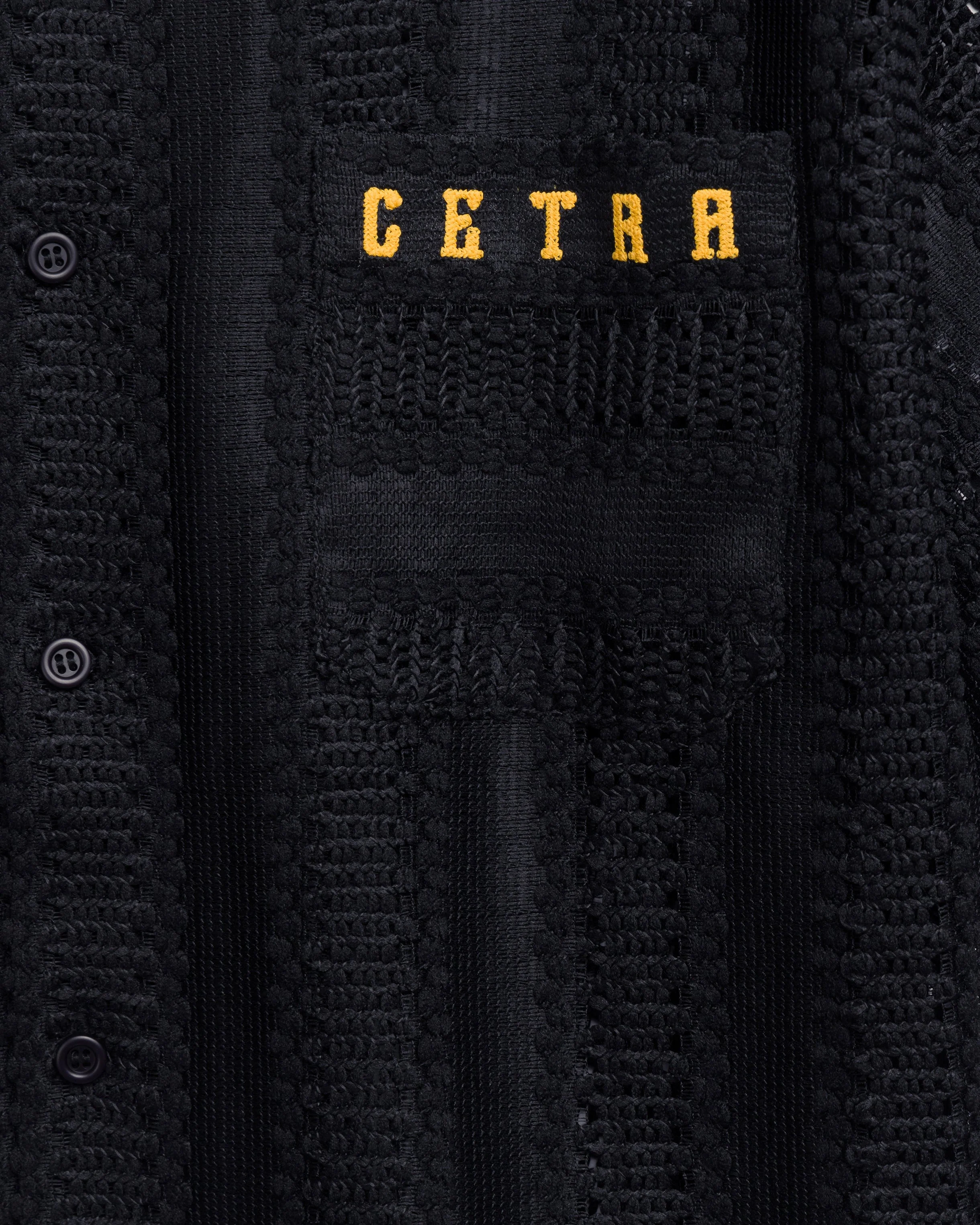 NIGHT BLACK KNIT SHIRT - Image 8
