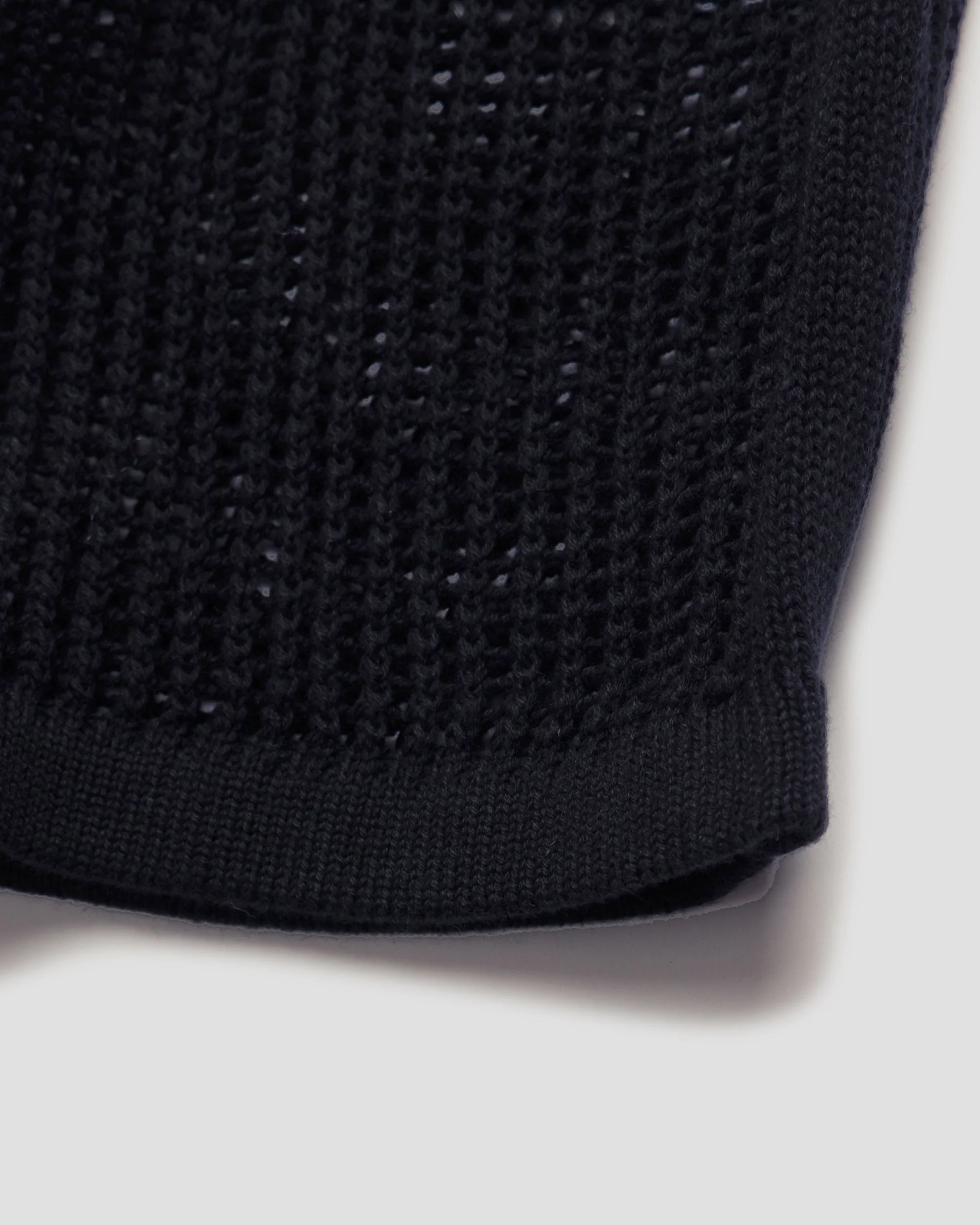 NIGHT BLACK KNITTED TANK TOP - Image 5
