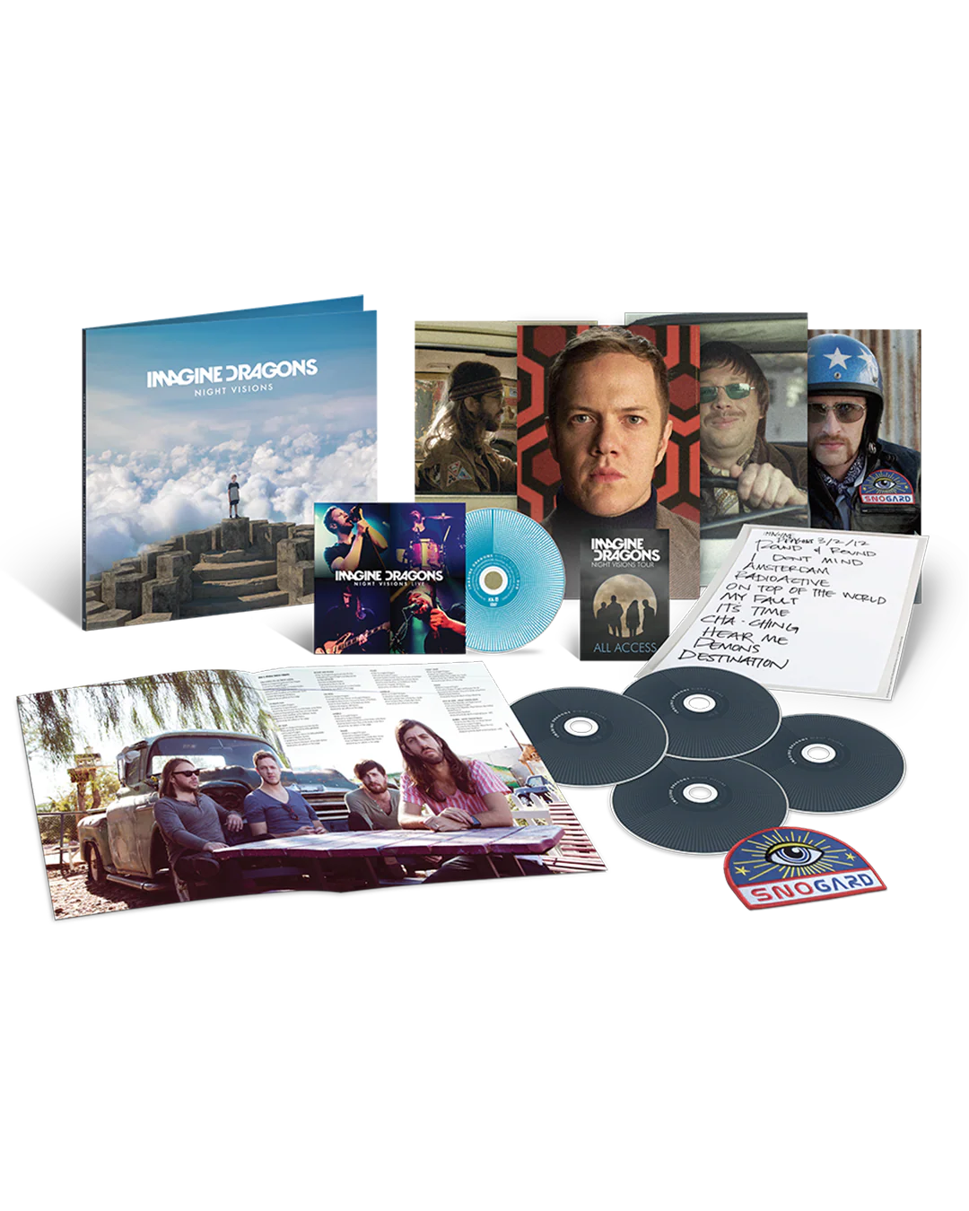 Night Visions (Expanded Edition) Super Deluxe 4CD+DVD