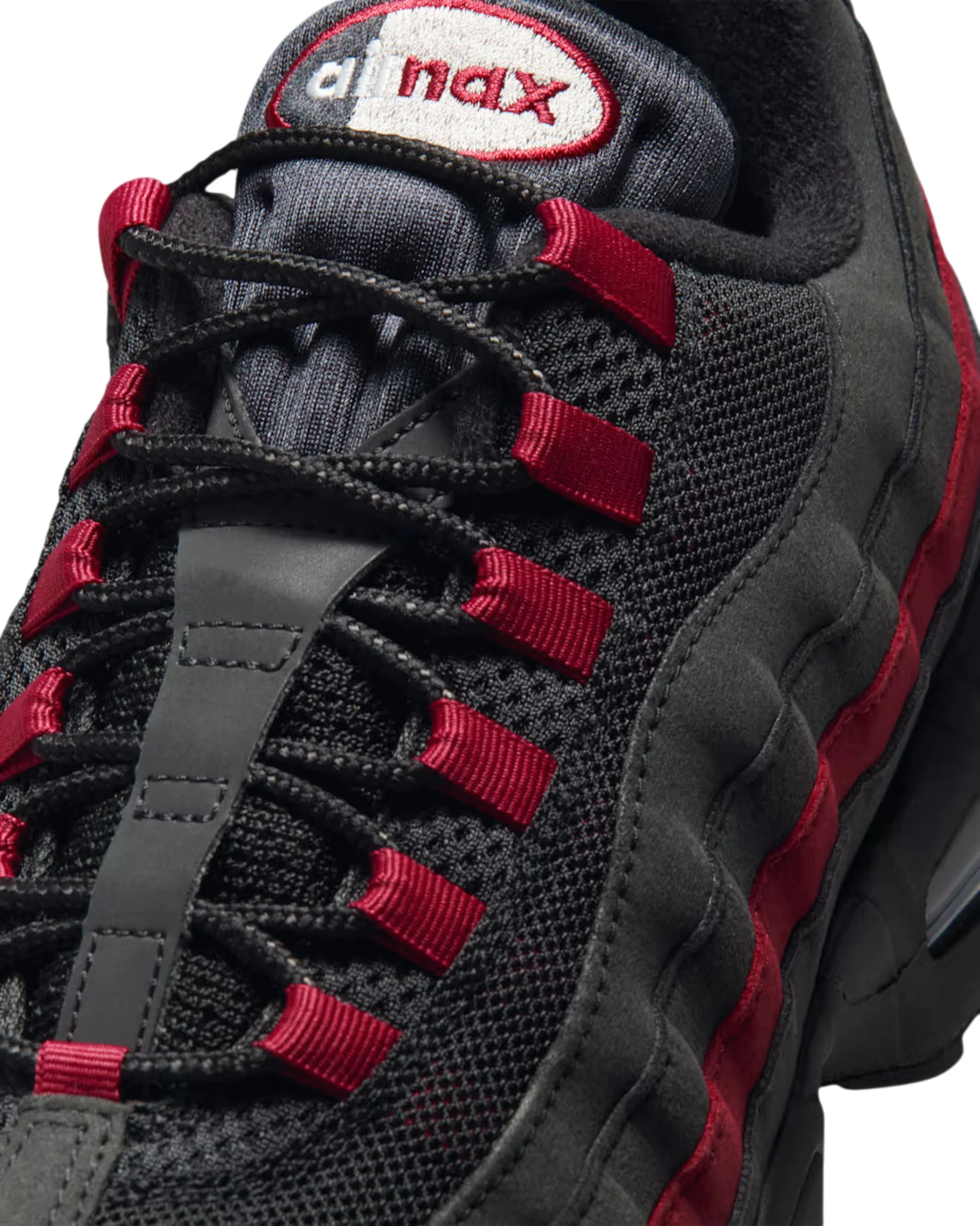 Nike Air Max 95 OG - Black/Team Crimson/Wolf Grey - Image 6