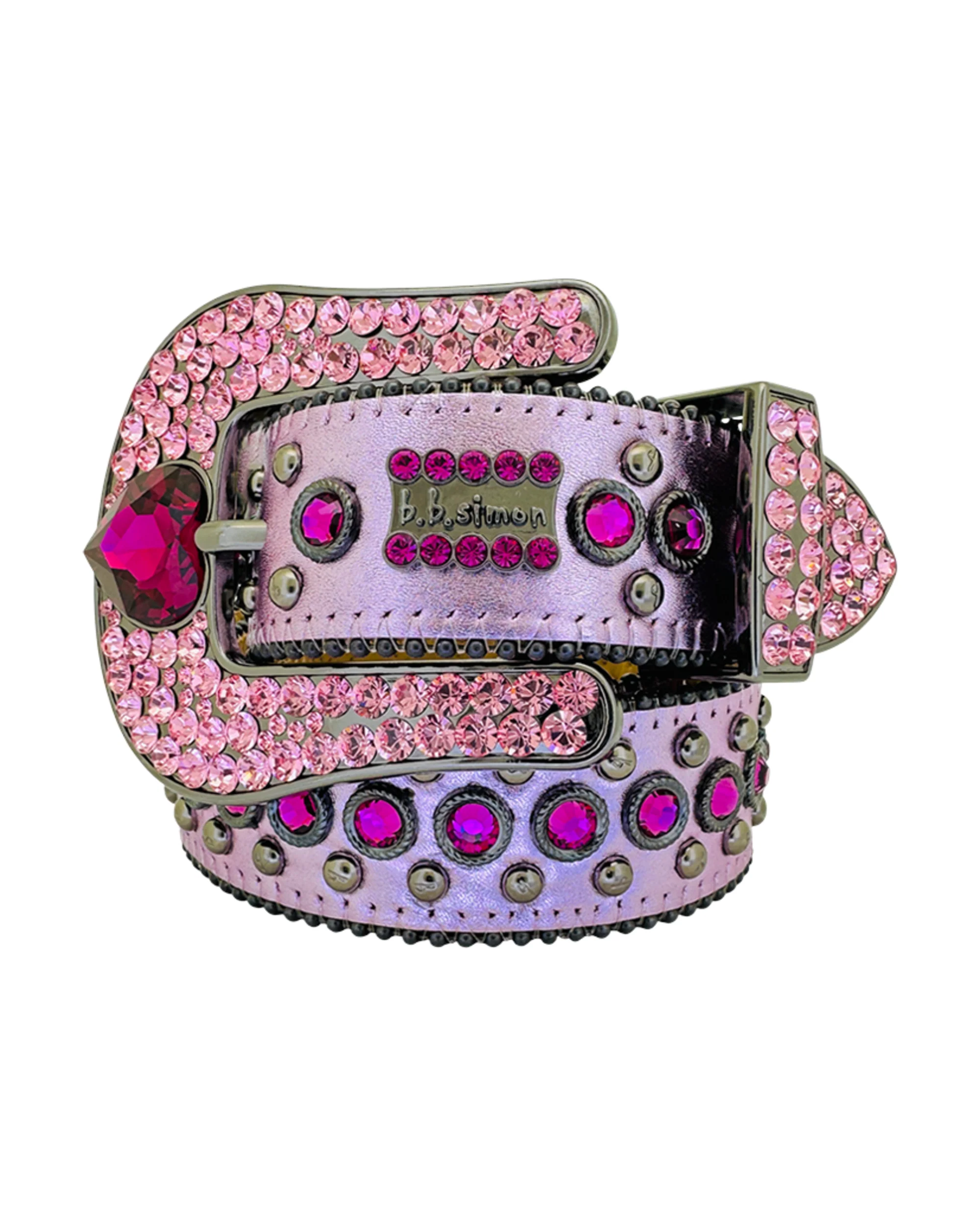 Nikko Heart Sheen Pink / Fuchsia - Black