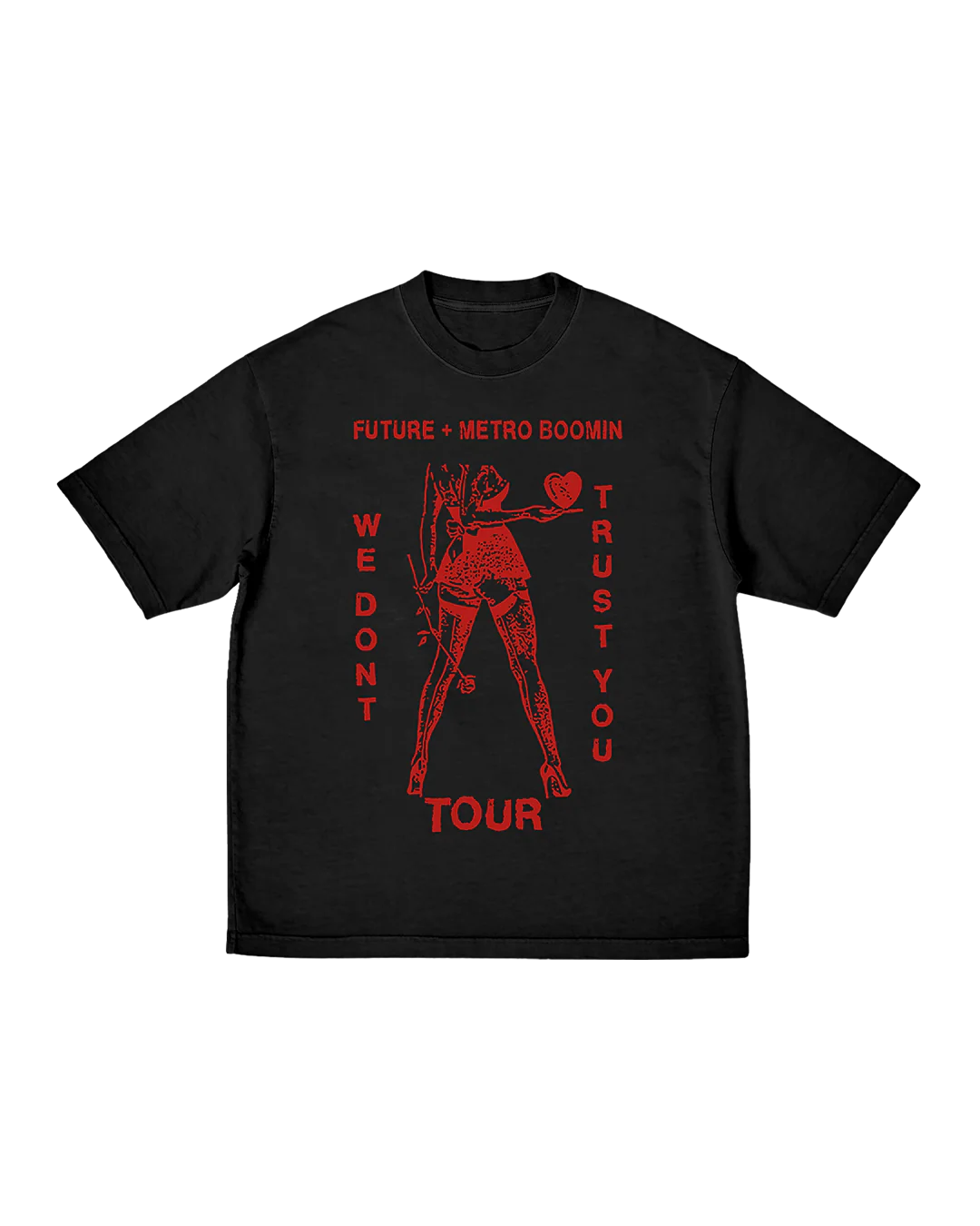 NO LOVE TEE RED