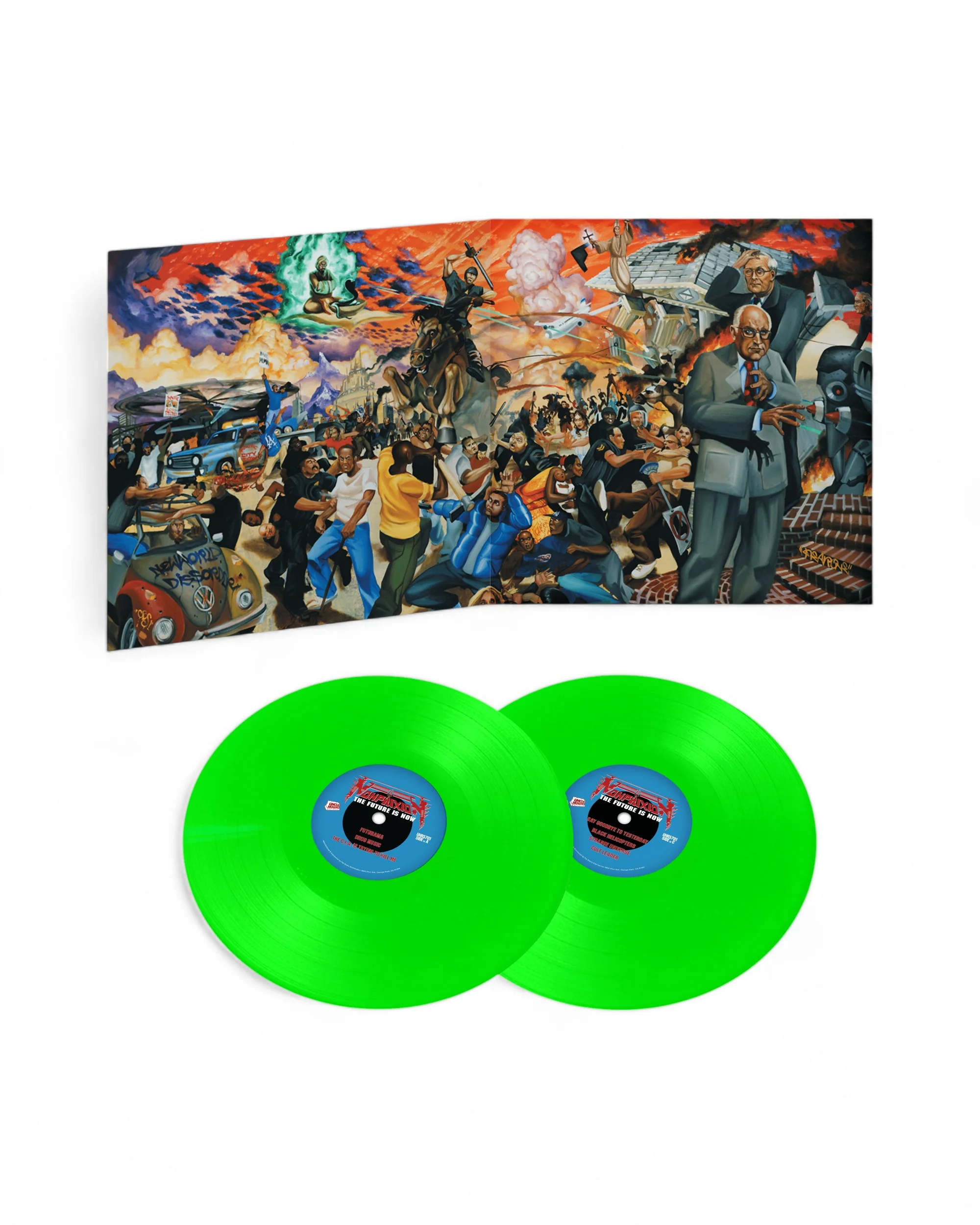 Non Phixion - The Future is Now (2xLP + Gatefold - Swirl Vinyl - Fat Beats Exclusive) - Image 4
