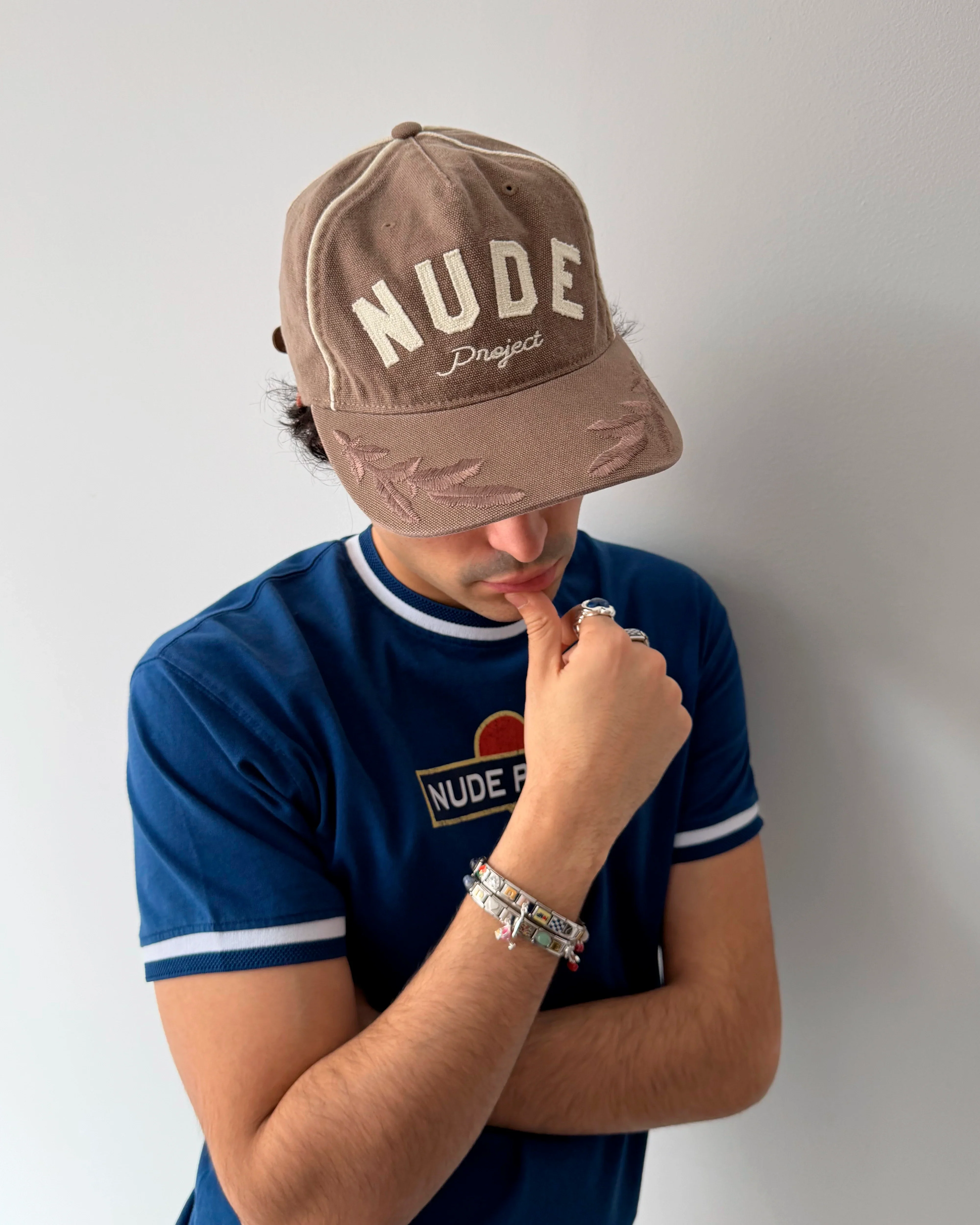 Nude Varsity Cap Sand - Image 10
