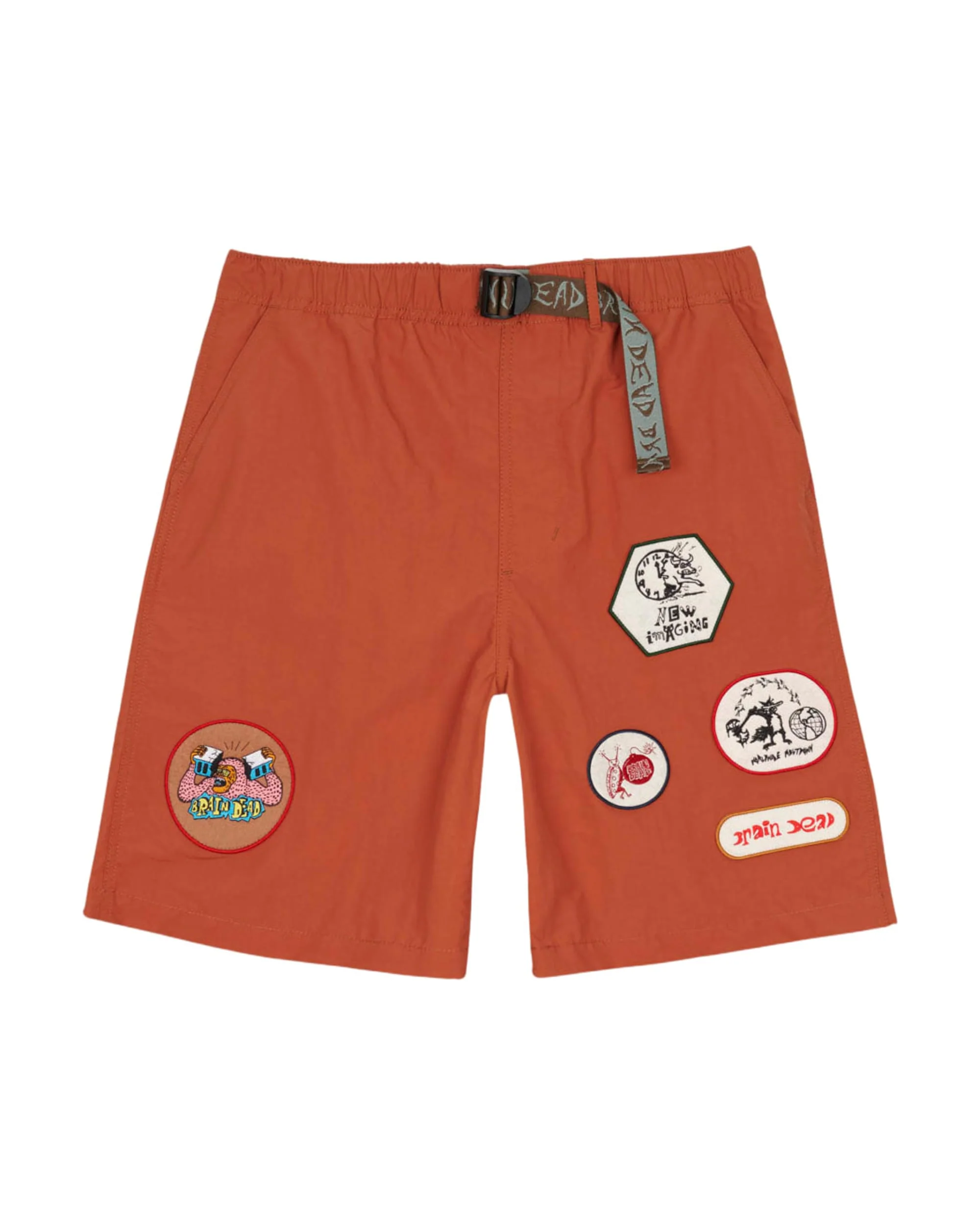 Nylon Baggy Climber Short - Rust
