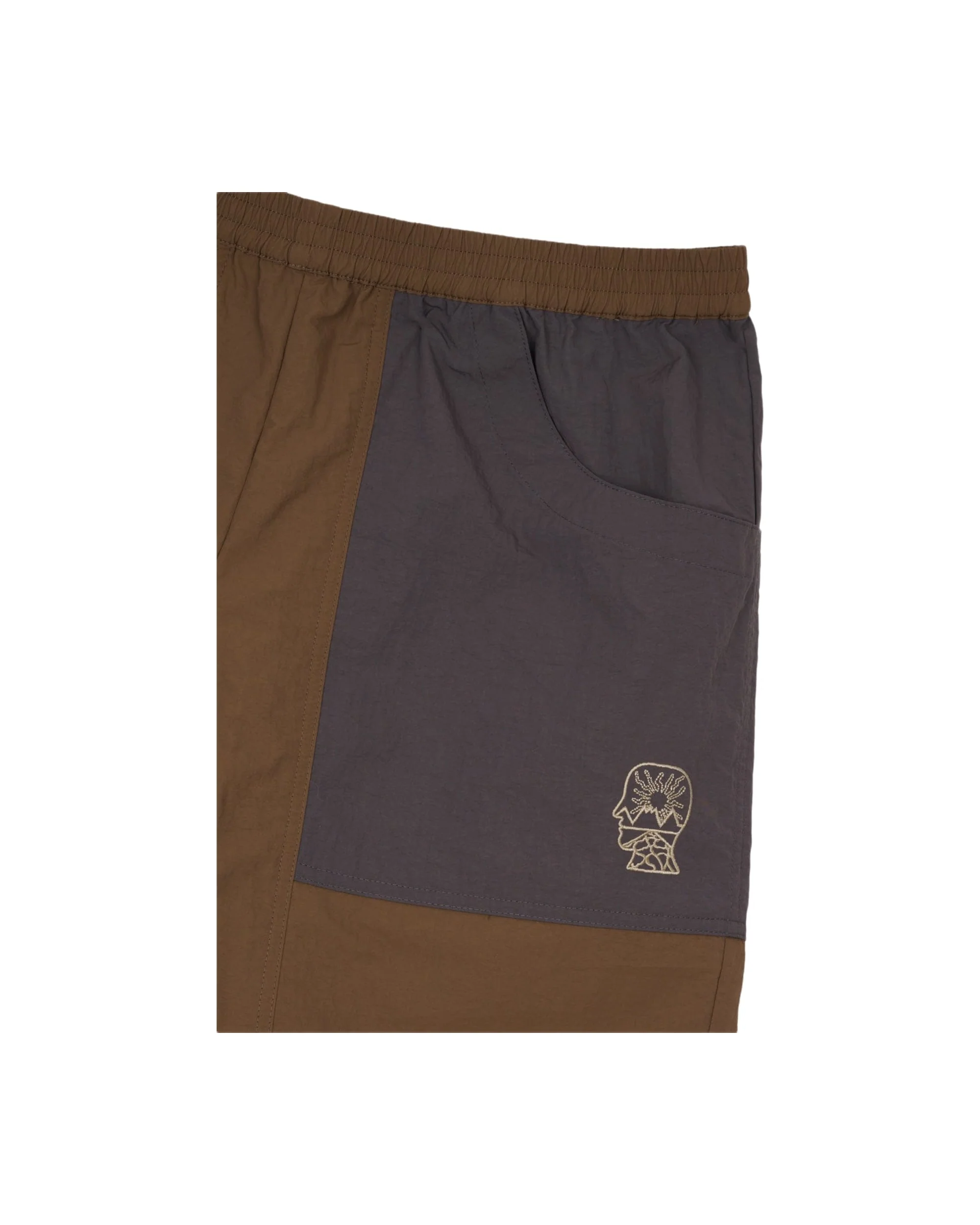 Nylon Equipment Utility Short - Brown - Image 5