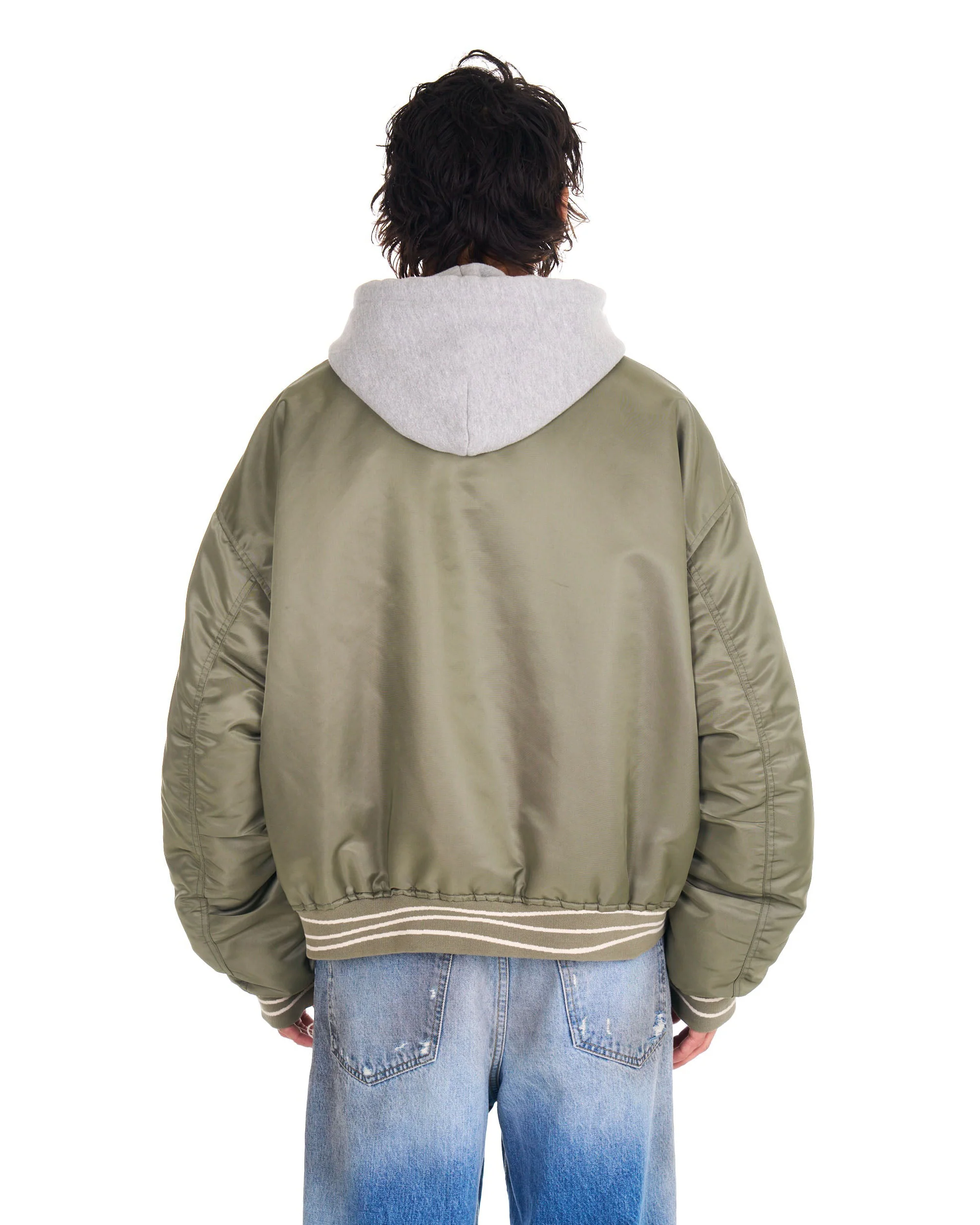 Nylon Hooded Bomber - Image 2