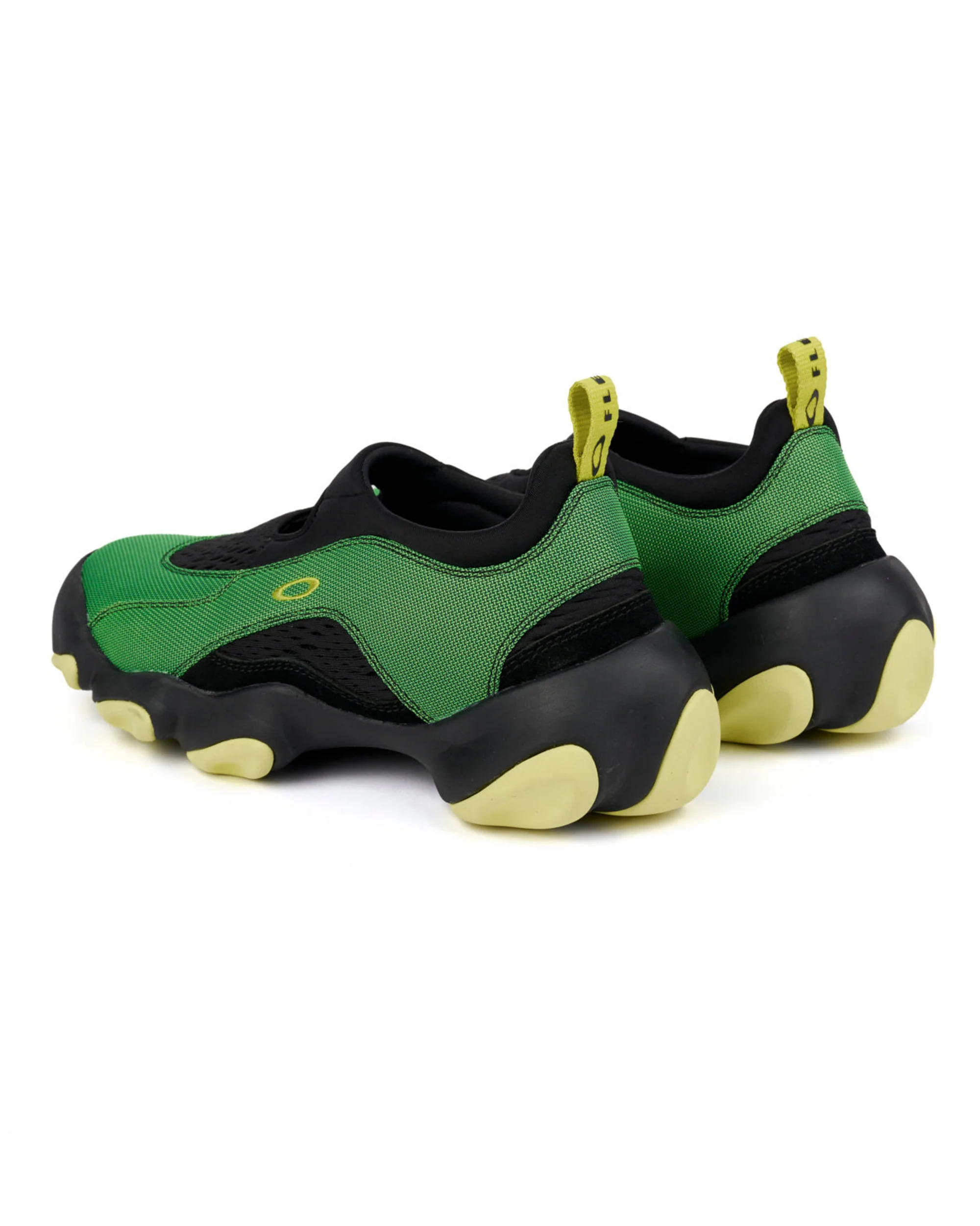 Oakley Factory Team Flesh Sandal - Green/Lemon - Image 3