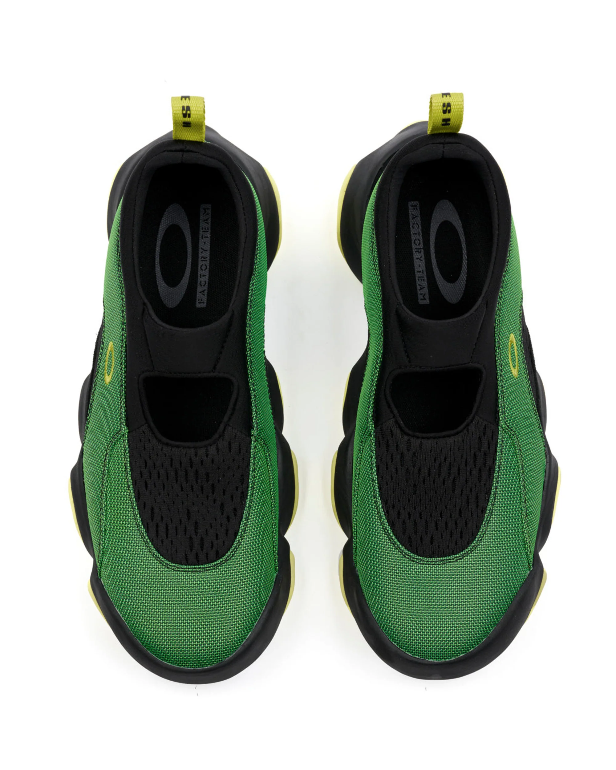 Oakley Factory Team Flesh Sandal - Green/Lemon - Image 4