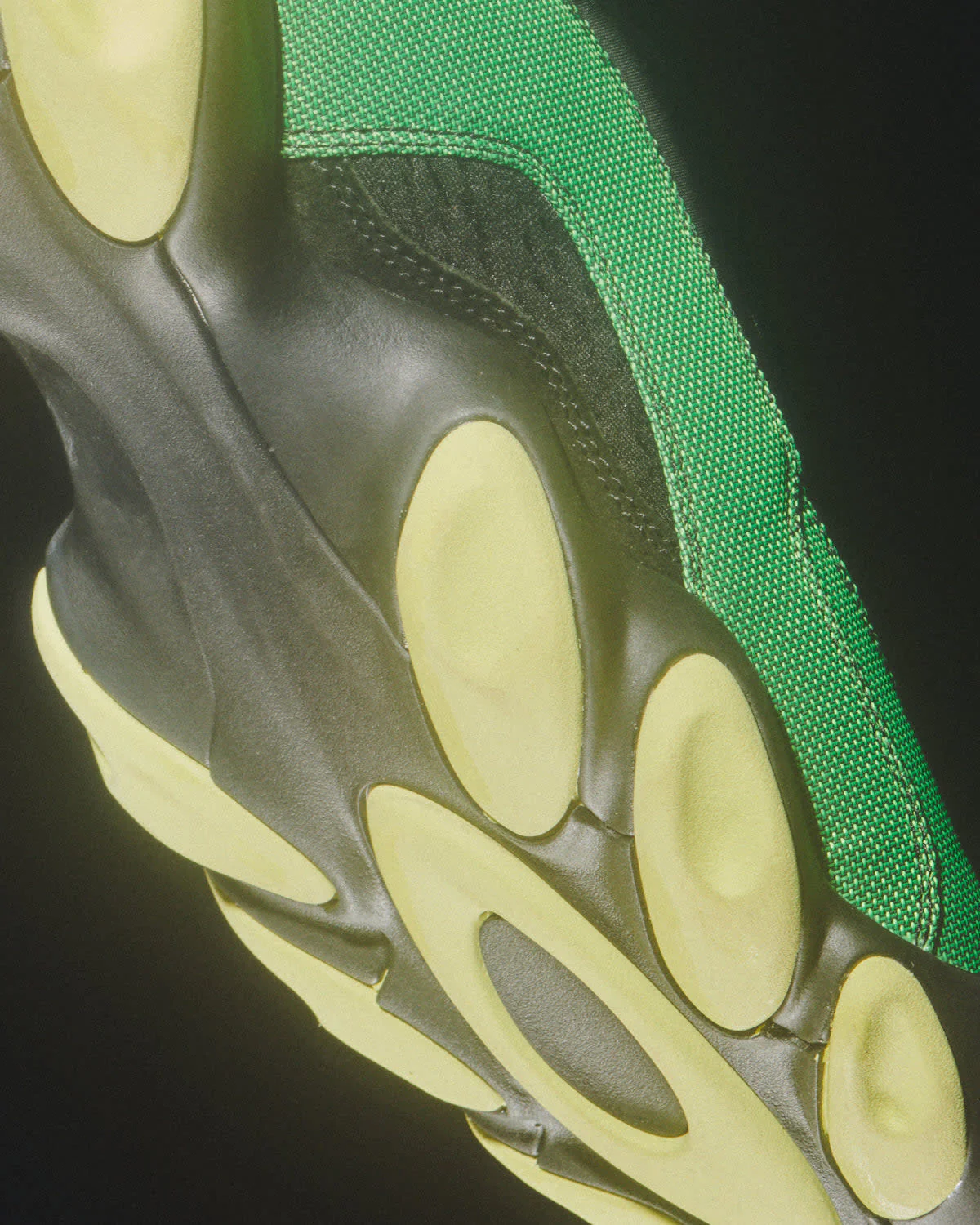 Oakley Factory Team Flesh Sandal - Green/Lemon - Image 9